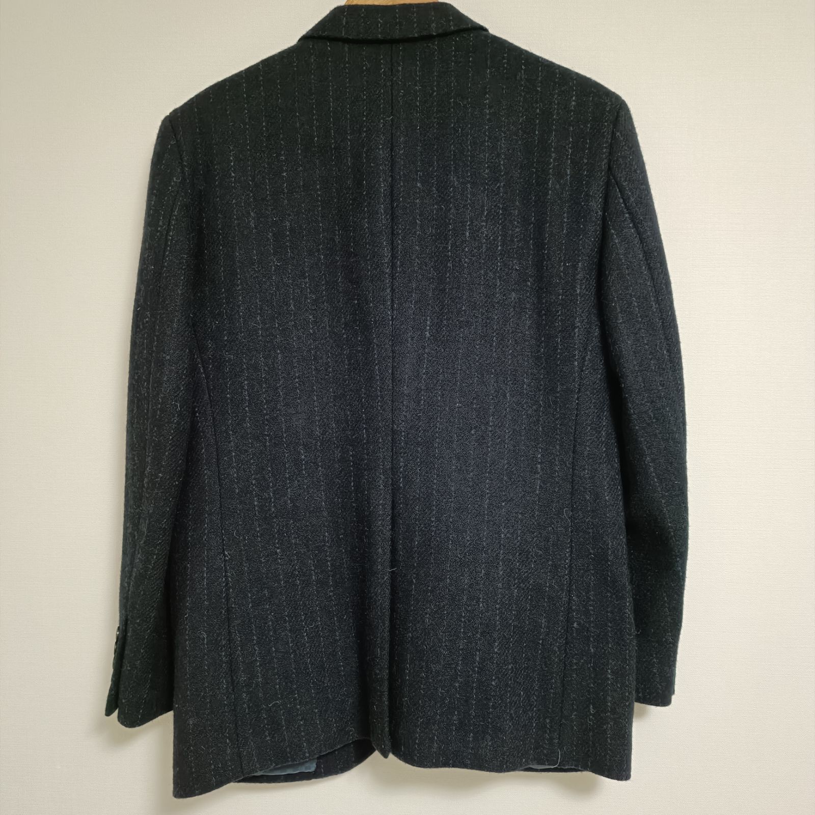 ミツミネ リスペクト ハリスツイード ペンシルストライプ テーラード