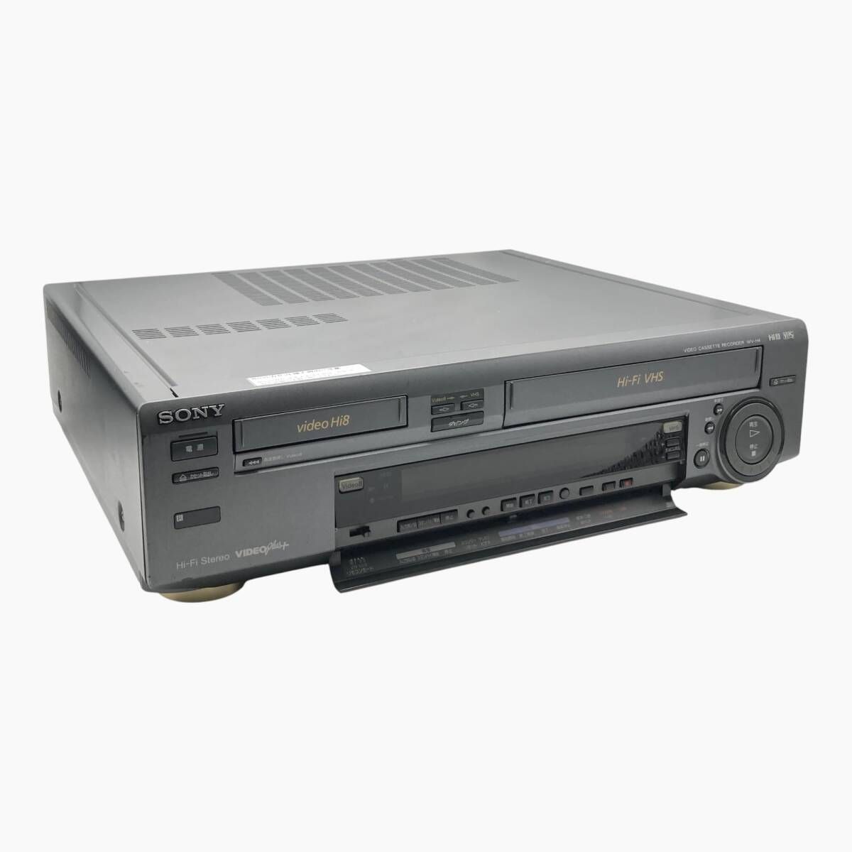 SONY Hi 8 VHSビデオデッキ WV H 4 251281