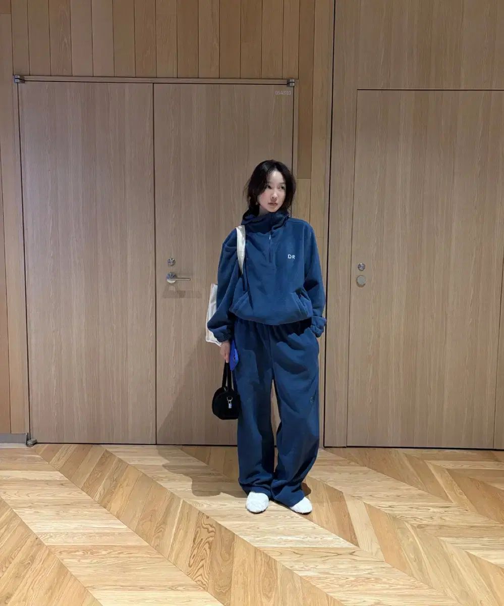 Dearest フリース Norwegian Fleece ダークブルー スムードムード