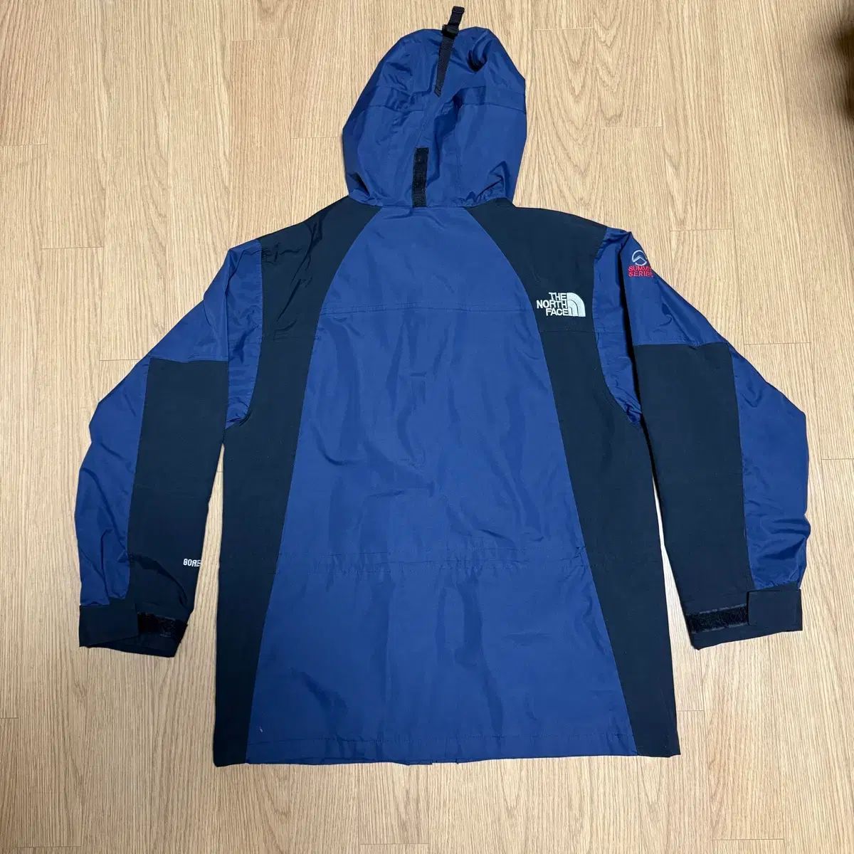 XL THE NORTH FACE ザノースフェイス サミット 青色 GORE-TEX ゴアテックス ジャケット フリース 取り外し