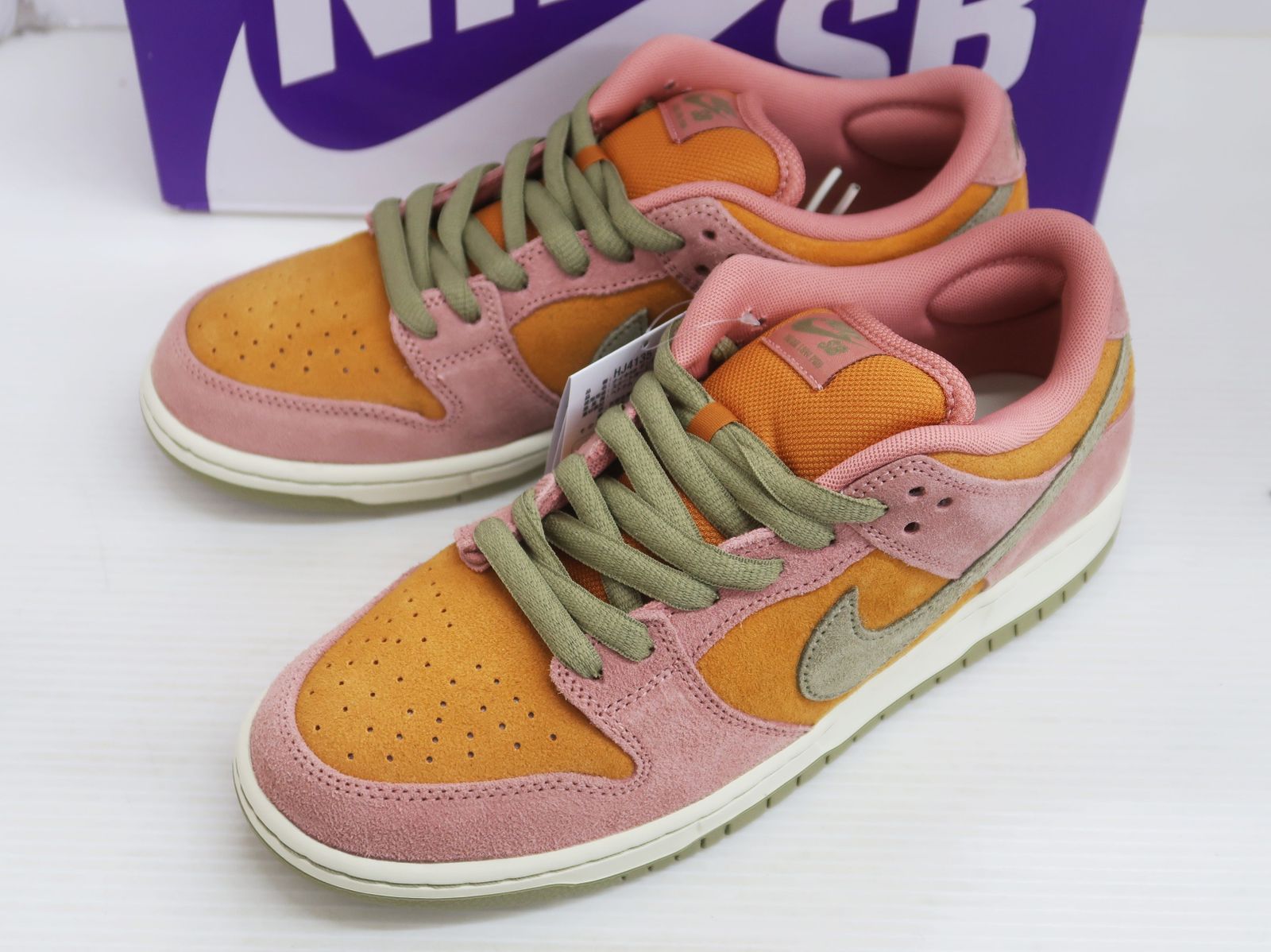 1830 NIKE ナイキ SB DUNK LOW PRO ダンク ロー プロ レッド スターダスト HJ 4135-600 スニーカー 27.5㎝