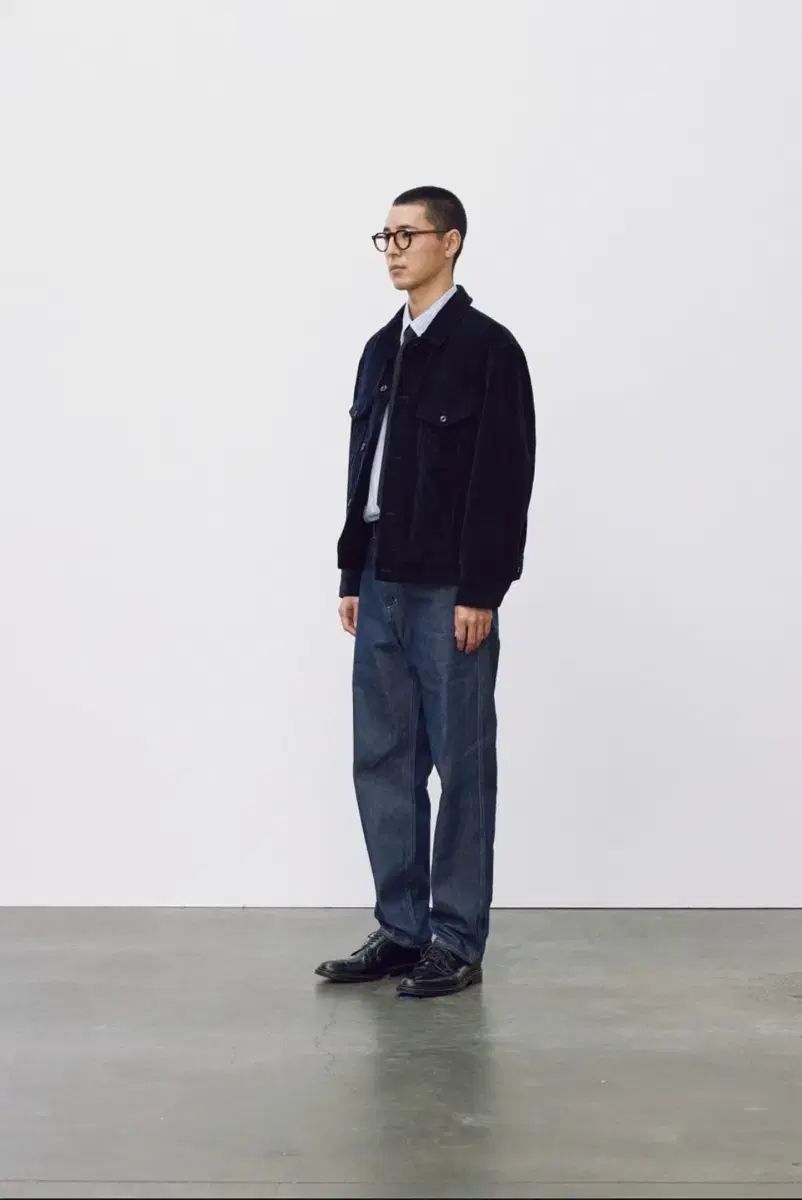 ポッタリー コーデュロイ トラッカー ネイビー 1 サイズ