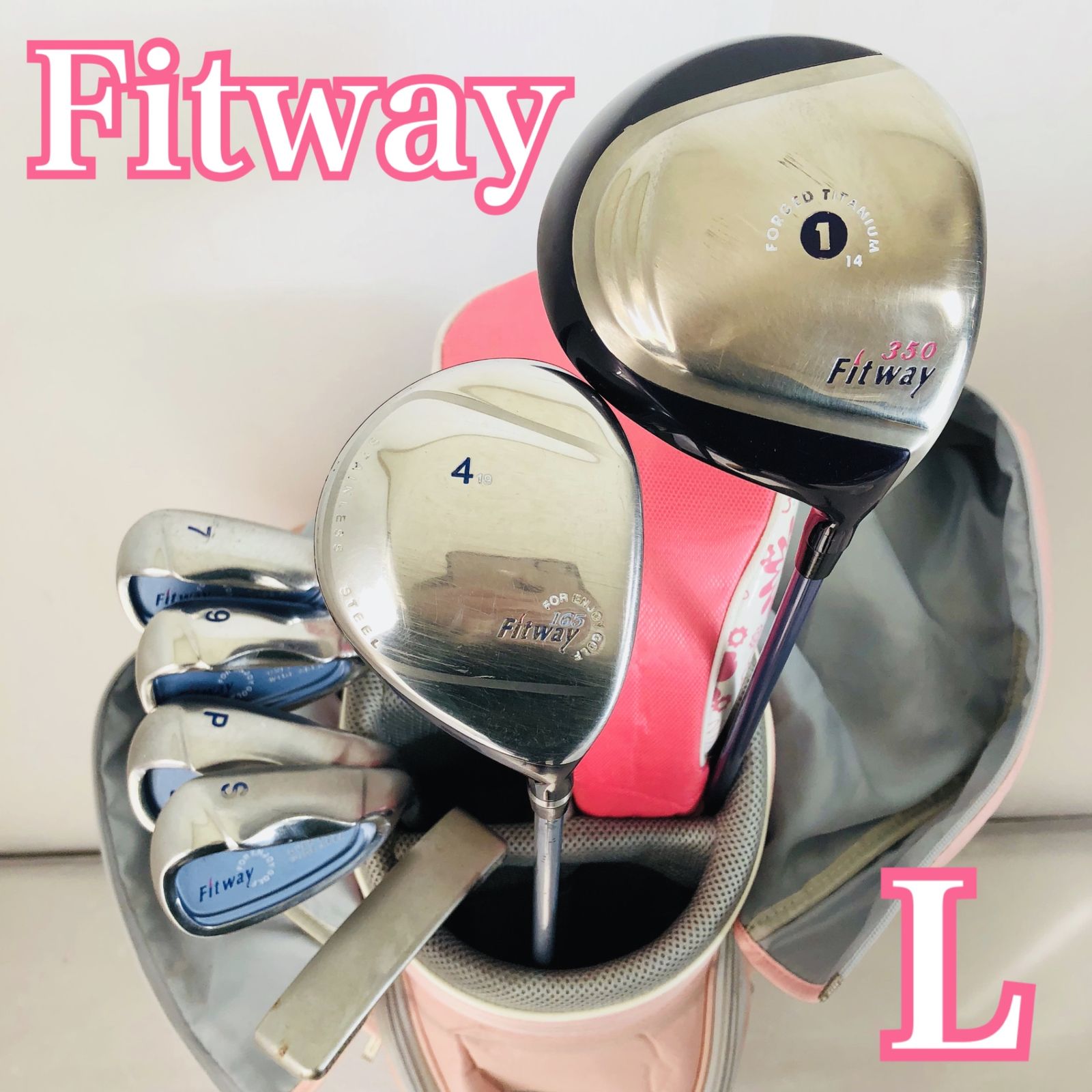 レディース Fitway フィットウェイ PING ピン ゴルフ クラブ セット