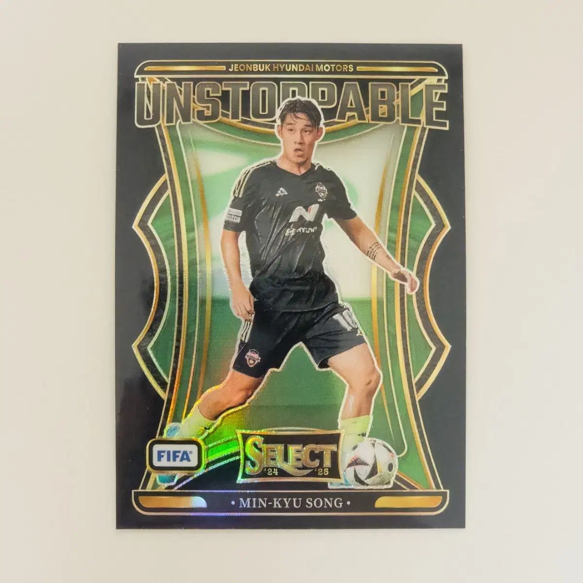 2025-25 Panini パニーニ セレクト 全北現代モータース 宋 旻揆 ソン ミンギュ ブラック 麻 1