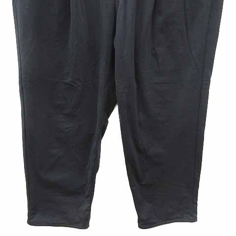 ニューバランス NEW BALANCE クロップドパンツ L 黒 ブラック /YK