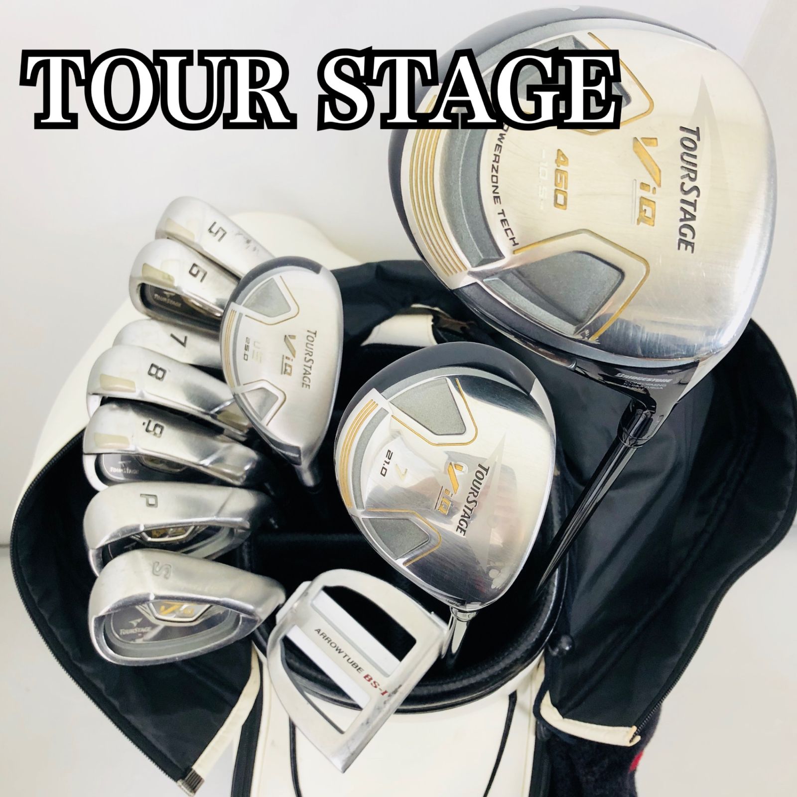 BRIDGESTONE ブリヂストン TOUR STAGE ViQ ツアーステージ メンズ