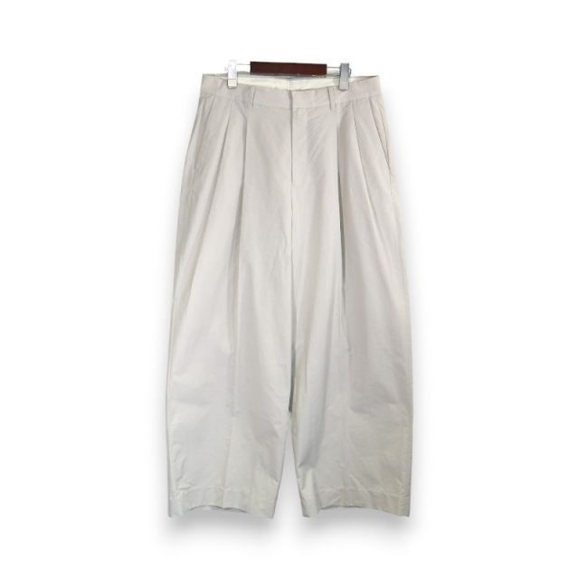 COOTIE×BARACUTA 25ss EWP 2 TUCK TROUSERS BEIGE サイズM BRCT-CTE25S
