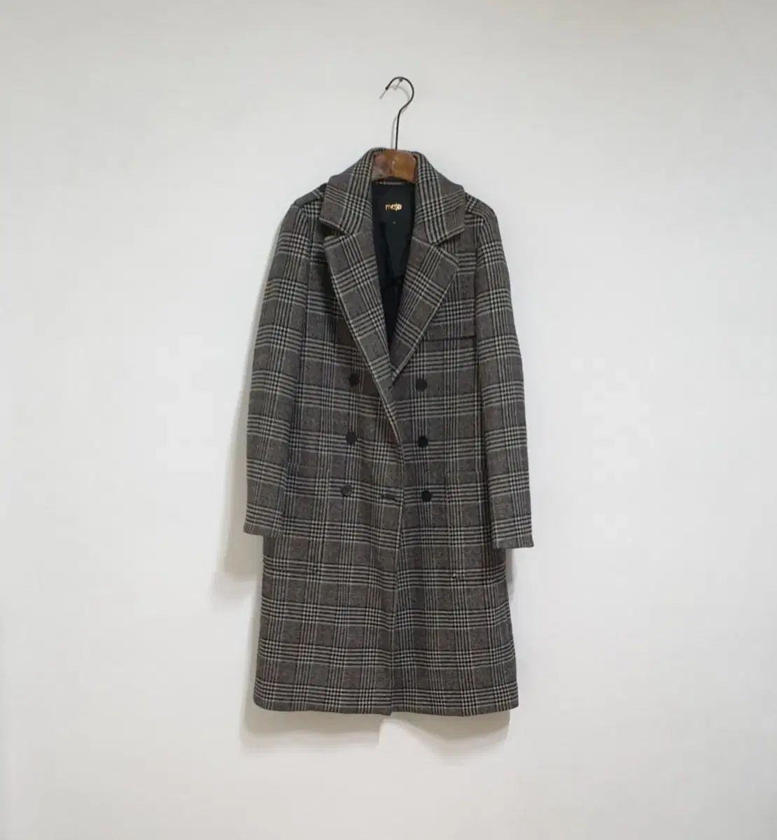 マージュ ウール CHECK ロングコート