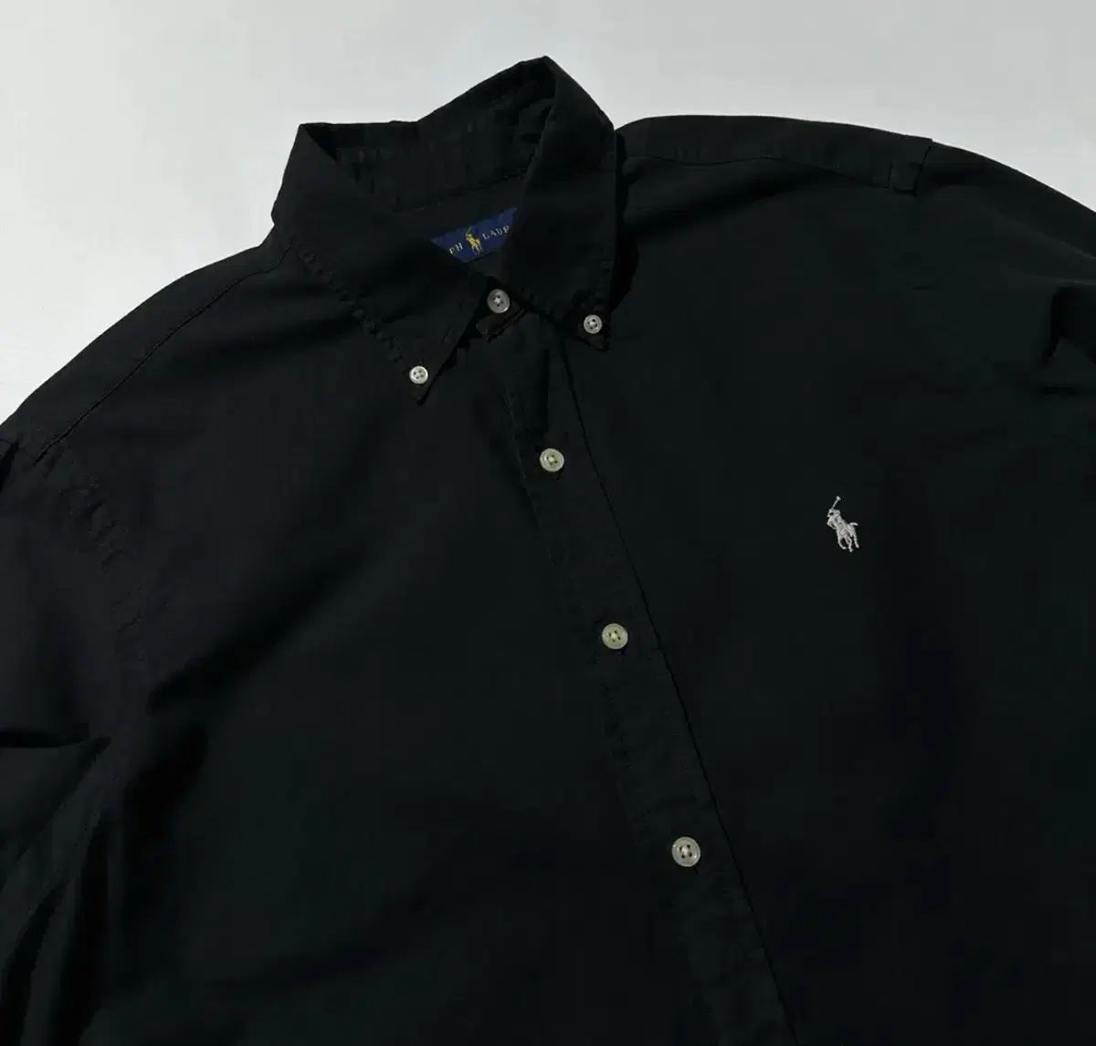 ラルフローレン ブラック シャツ M