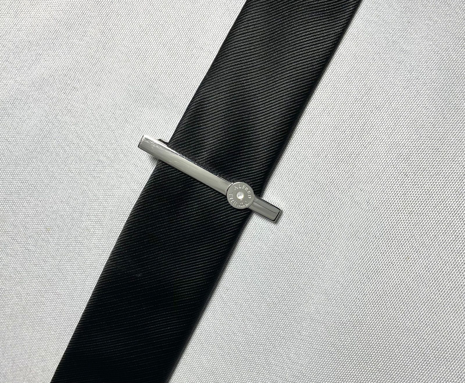 Dunhill アルフレッド ホワイトシェル ネクタイピンAg925 Dunhill