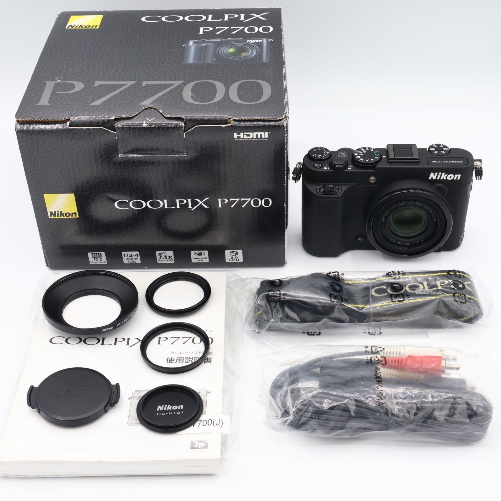 Nikon ニコン デジタルカメラ COOLPIX P7700 大口径レンズ バリ