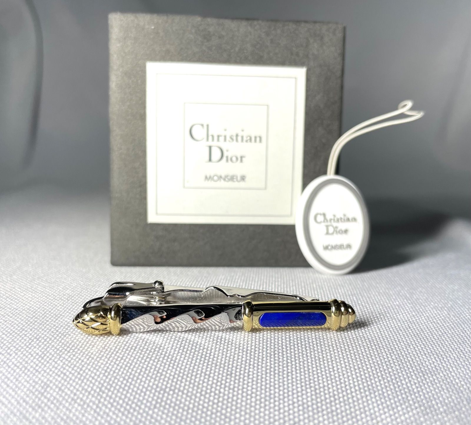 ブルーストーン装飾-シルバー-ゴールドメタリック