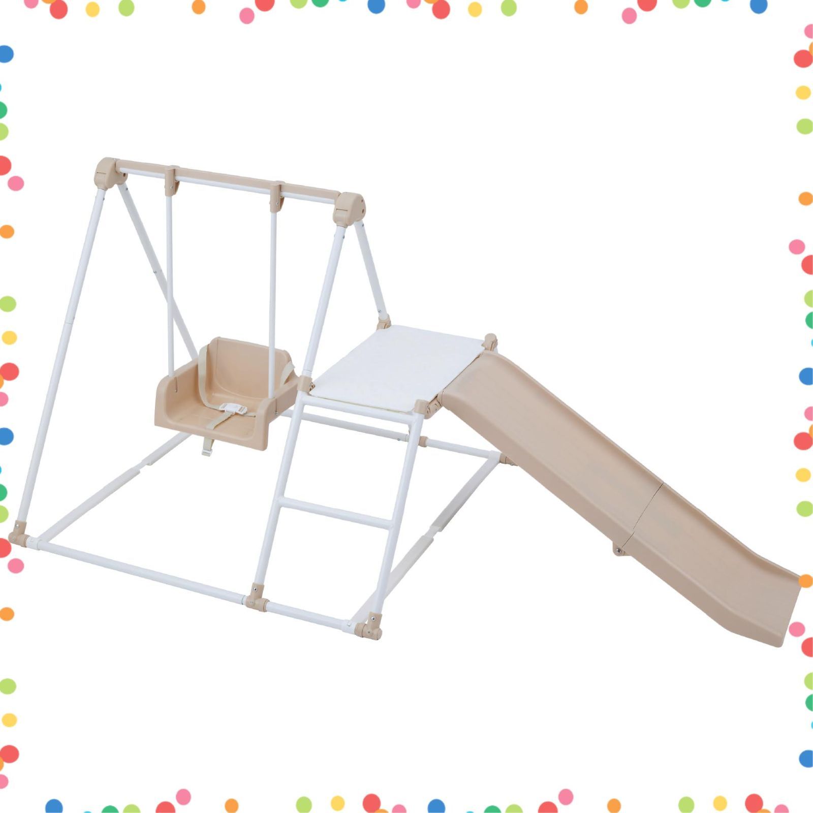 商品 WORLD おりたたみロングスロープキッズパーク NONAKA F ナチュラル