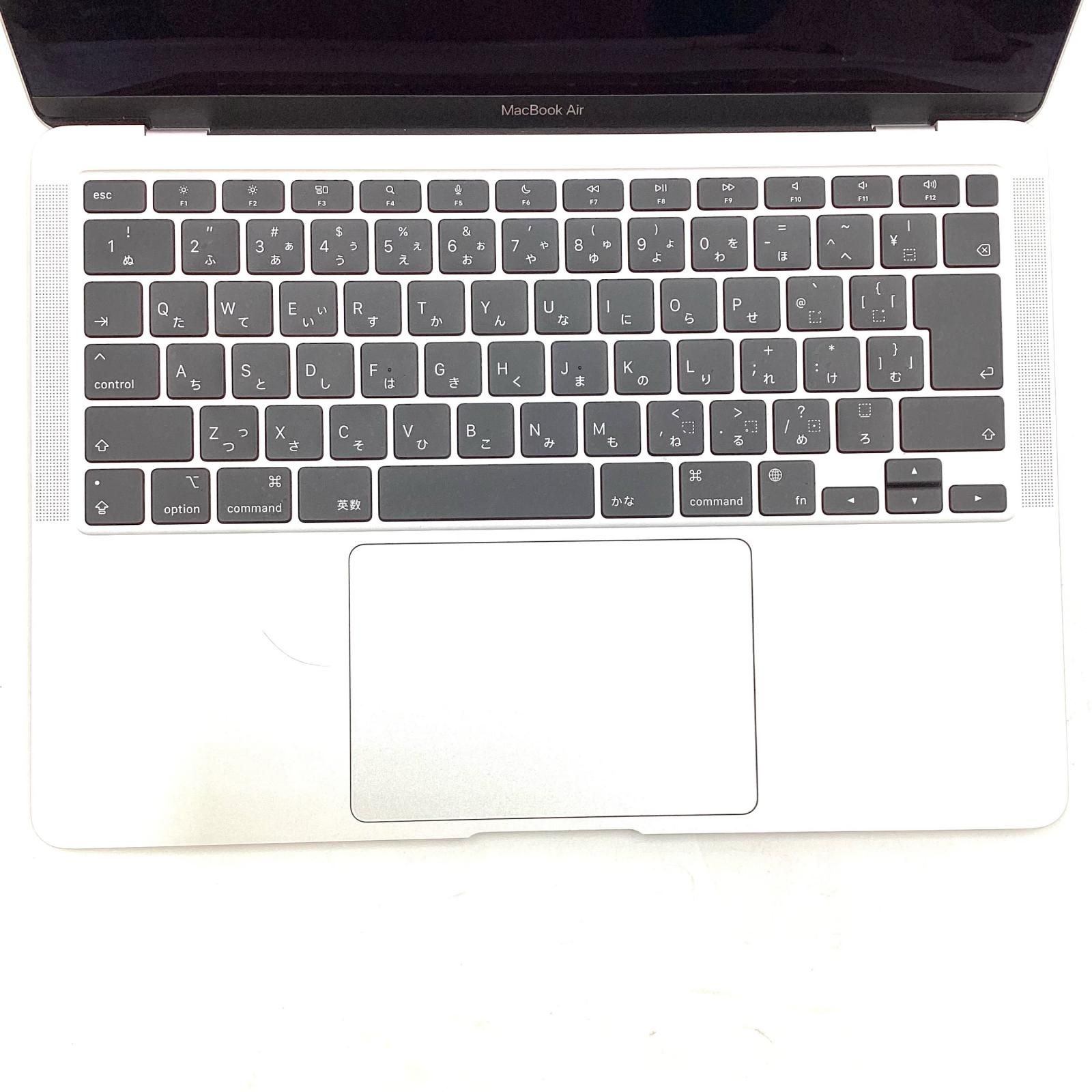 Apple MacBook Air 13インチ 2020 Apple M1 8GB SSD 256GB シルバー 96