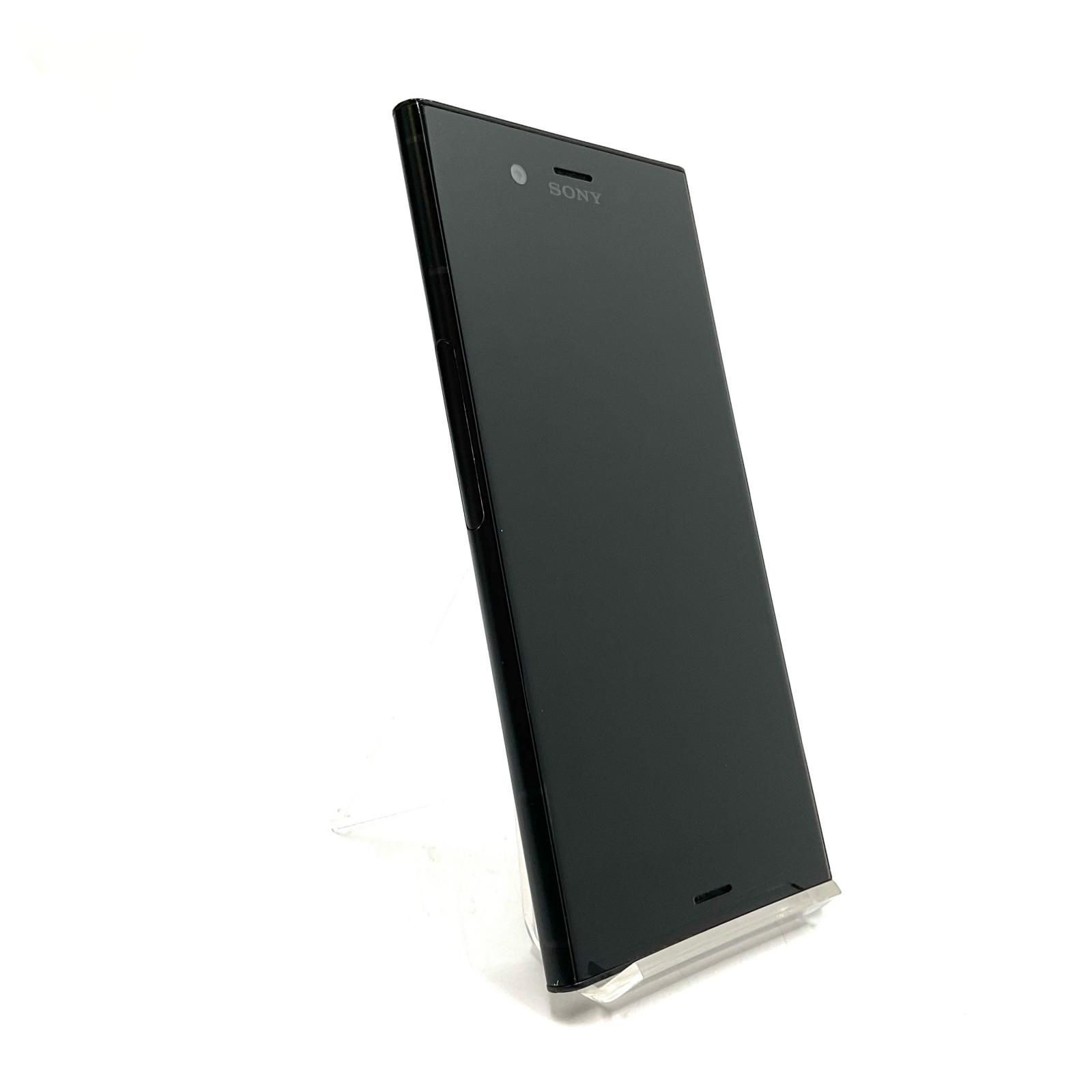 Sony Xperia XZ1 64GB ブラック au SOV36 白ロム 動作確認済【全額返金