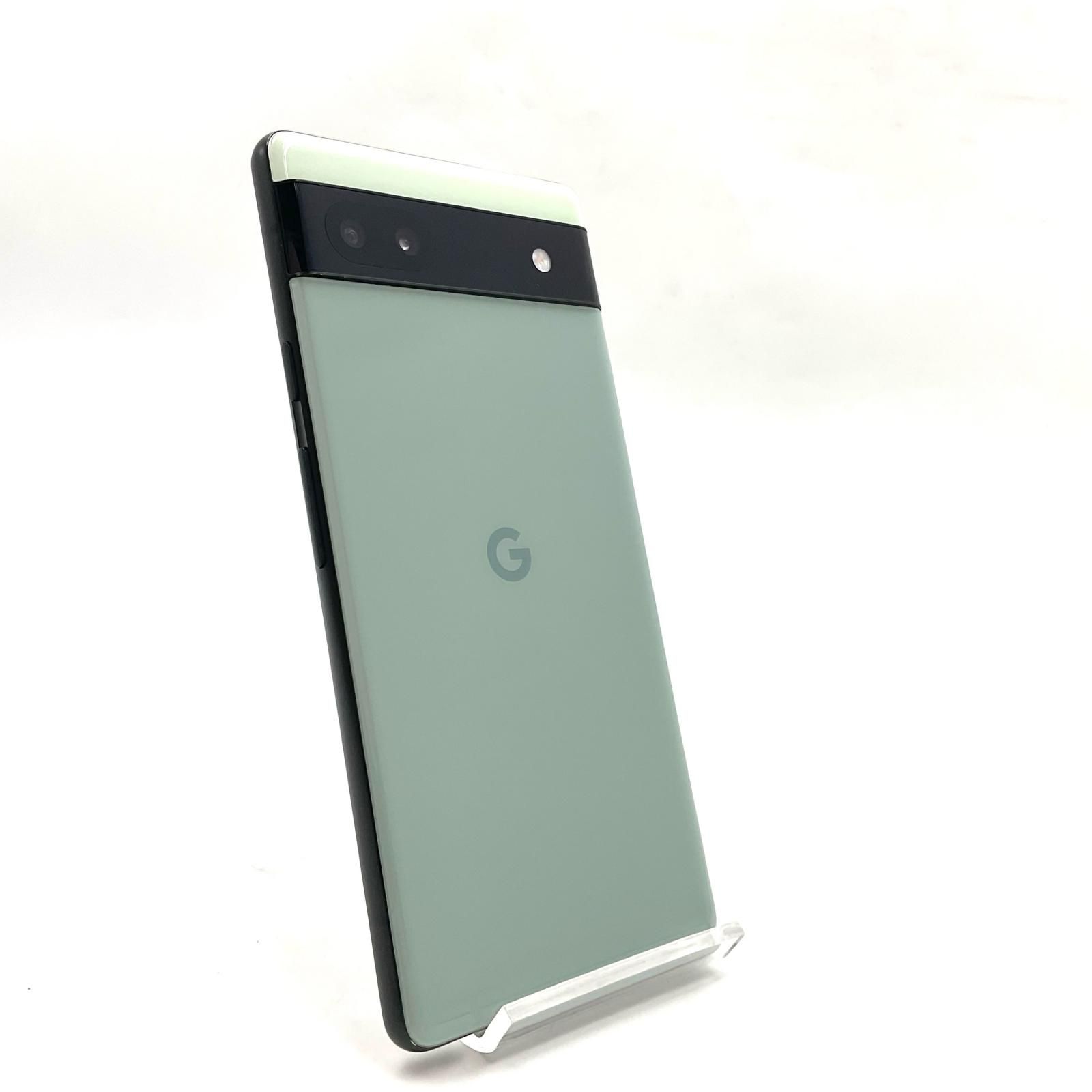 Google Pixel 6a 128GB Sage SIMフリー GB17L 白ロム 美品 動作確認済