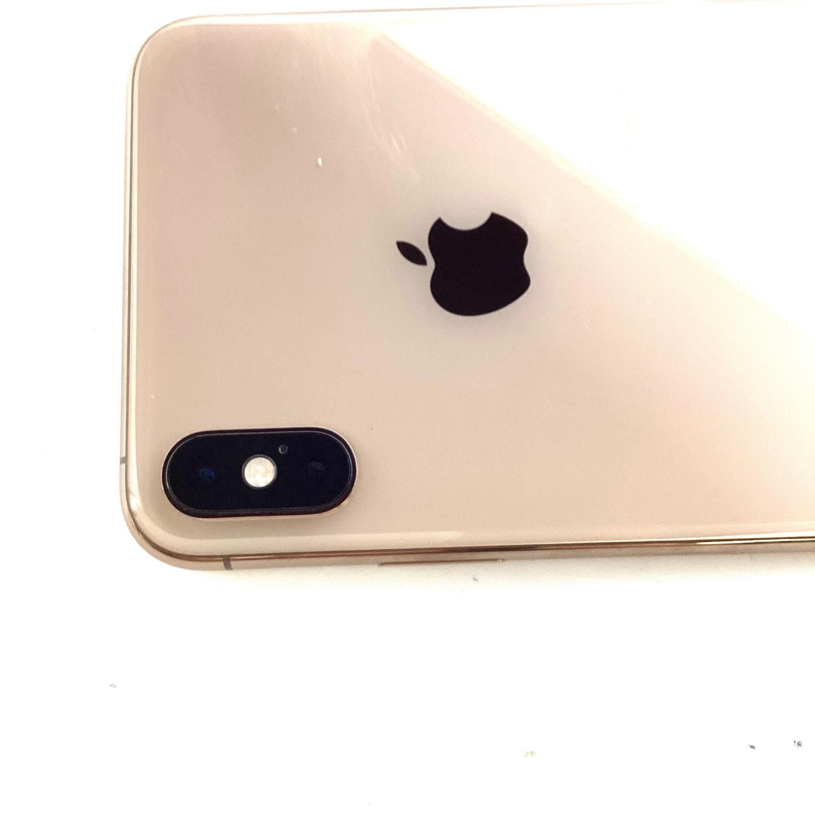 iPhone XS Max 64GB ゴールド au SIMフリー 白ロム 動作確認済 77