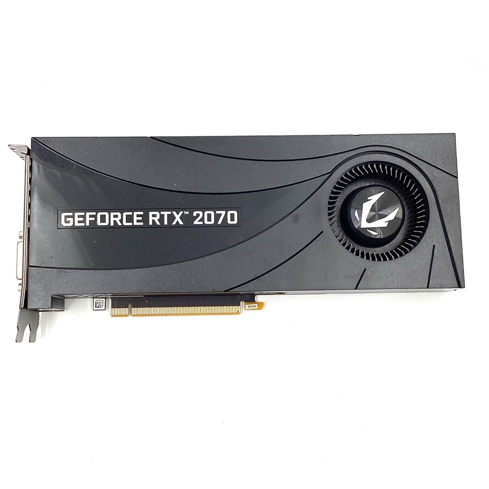 ZOTAC RTX 2070 8 GB 256 BIT GDDR 6 ZT T 20700 A 10 P 動作未