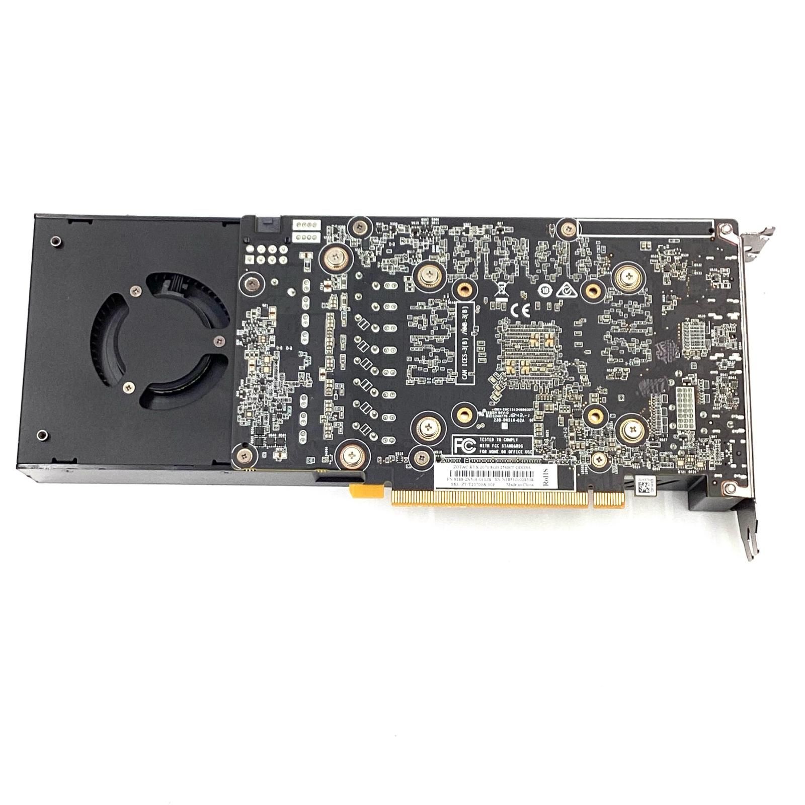 ZOTAC RTX 2070 8 GB 256 BIT GDDR 6 ZT-T 20700 A-10 P 動作未