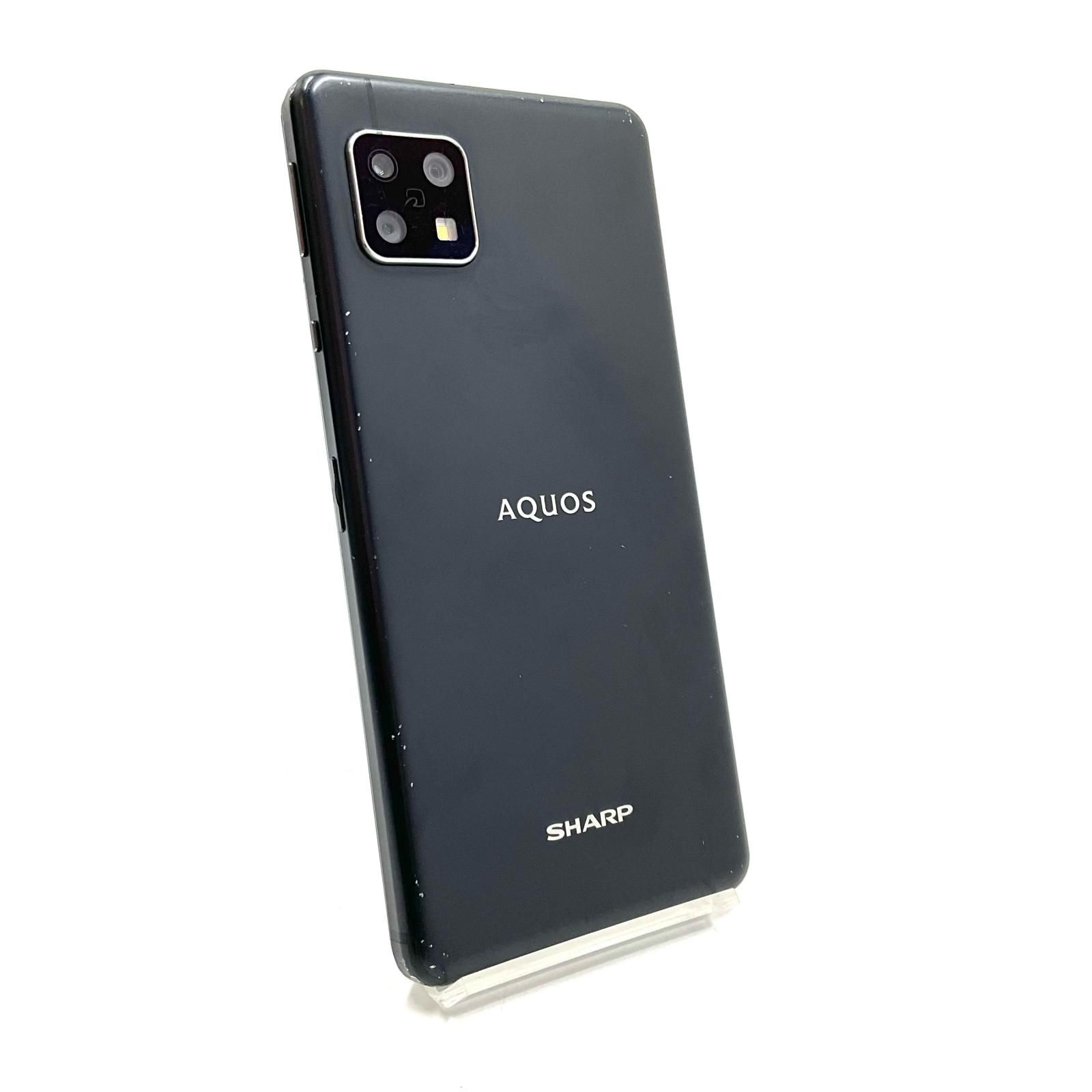 最速発送】SHARP AQUOS sense5G 64GB ブラック 楽天モバイル SH-M17 白