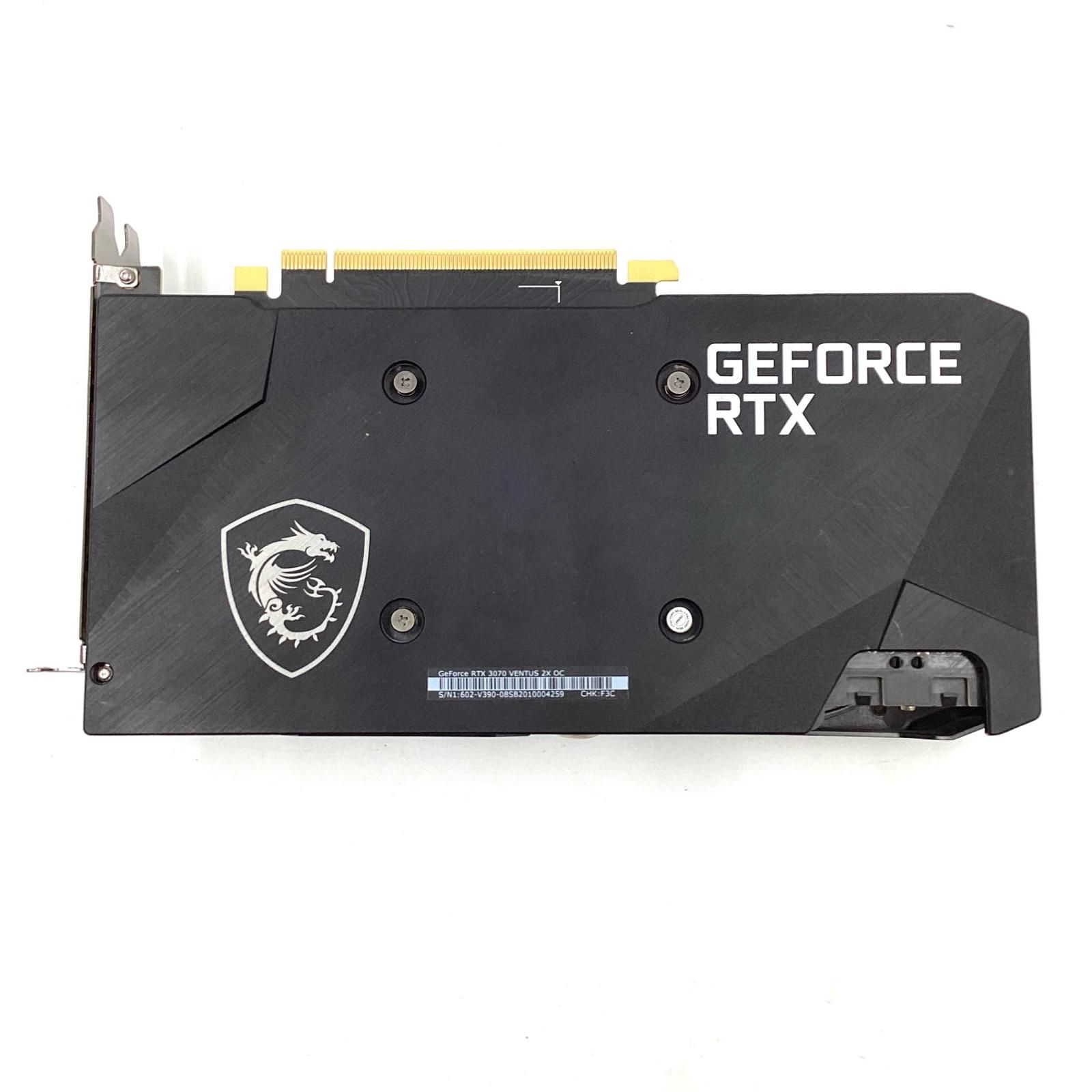 MSI グラフィックボード GeForce RTX 3070 VENTUS 2 X OC