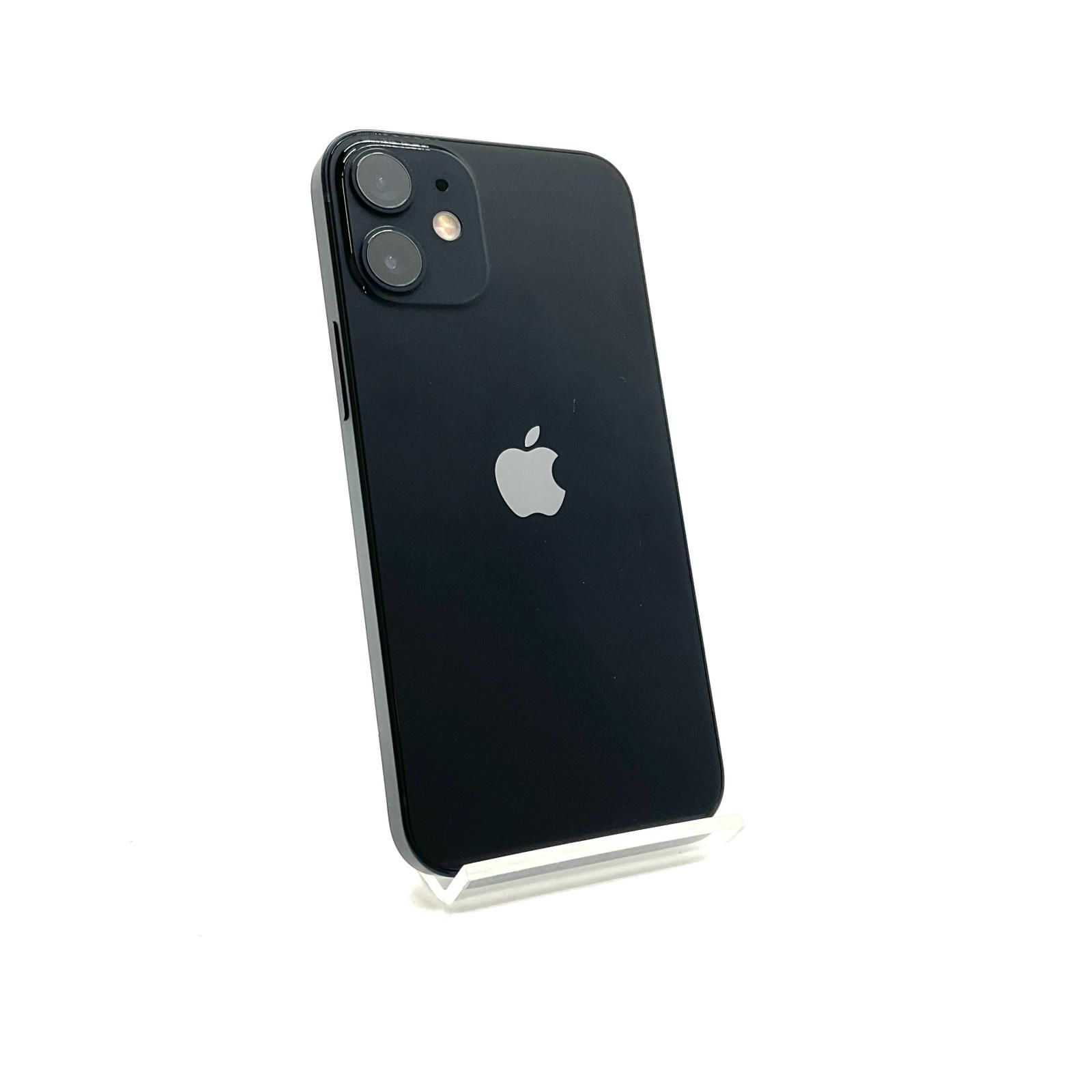 全額返金保証】【最速発送】 iPhone 12 mini 128GB ブラック au 白ロム