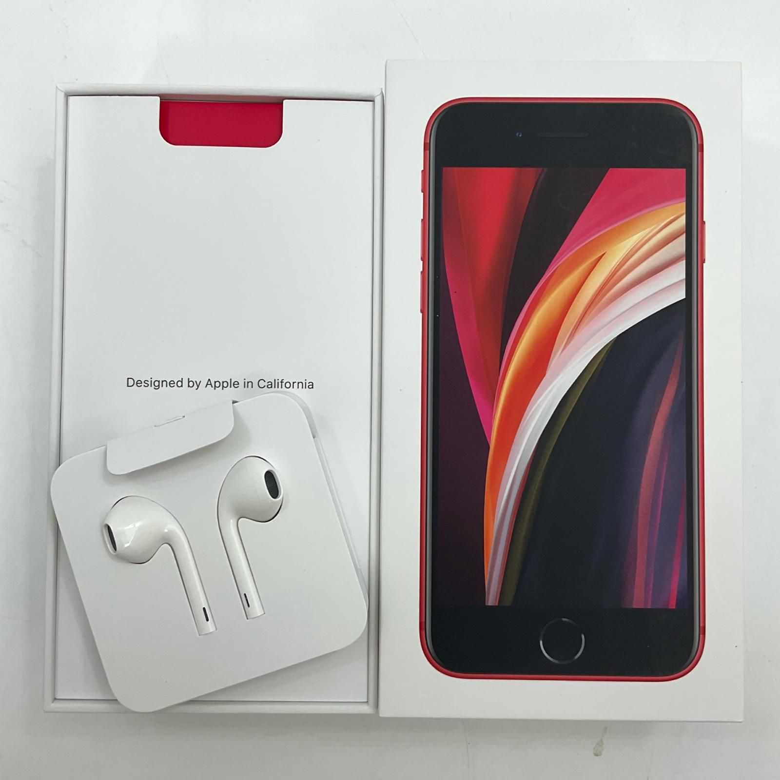 iPhone SE（第2世代） 128GB (PRODUCT)RED Softbank SIMフリー 白ロム