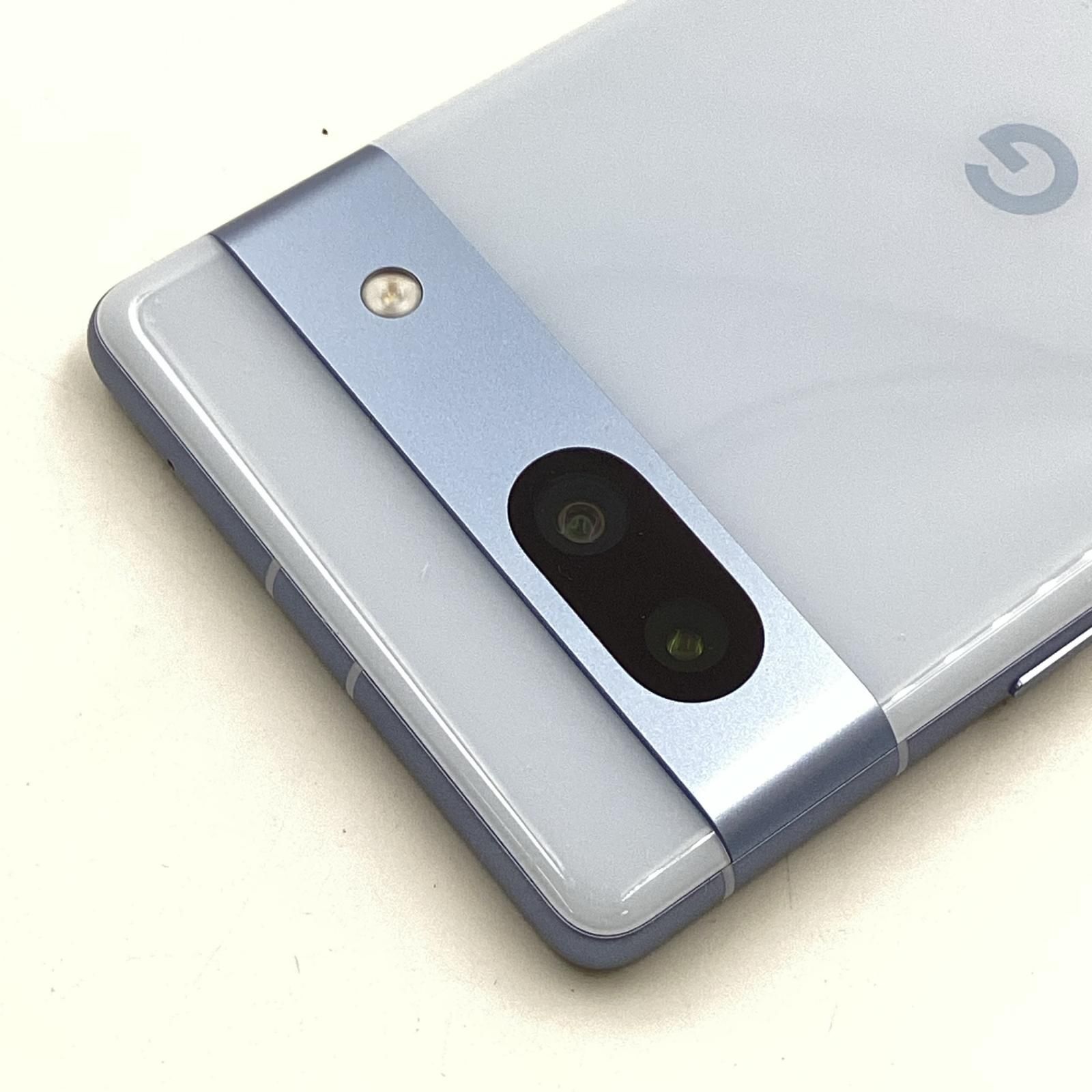 Google Pixel 7a 128GB Sea Softbank SIMフリー G82U8 白ロム 動作確認