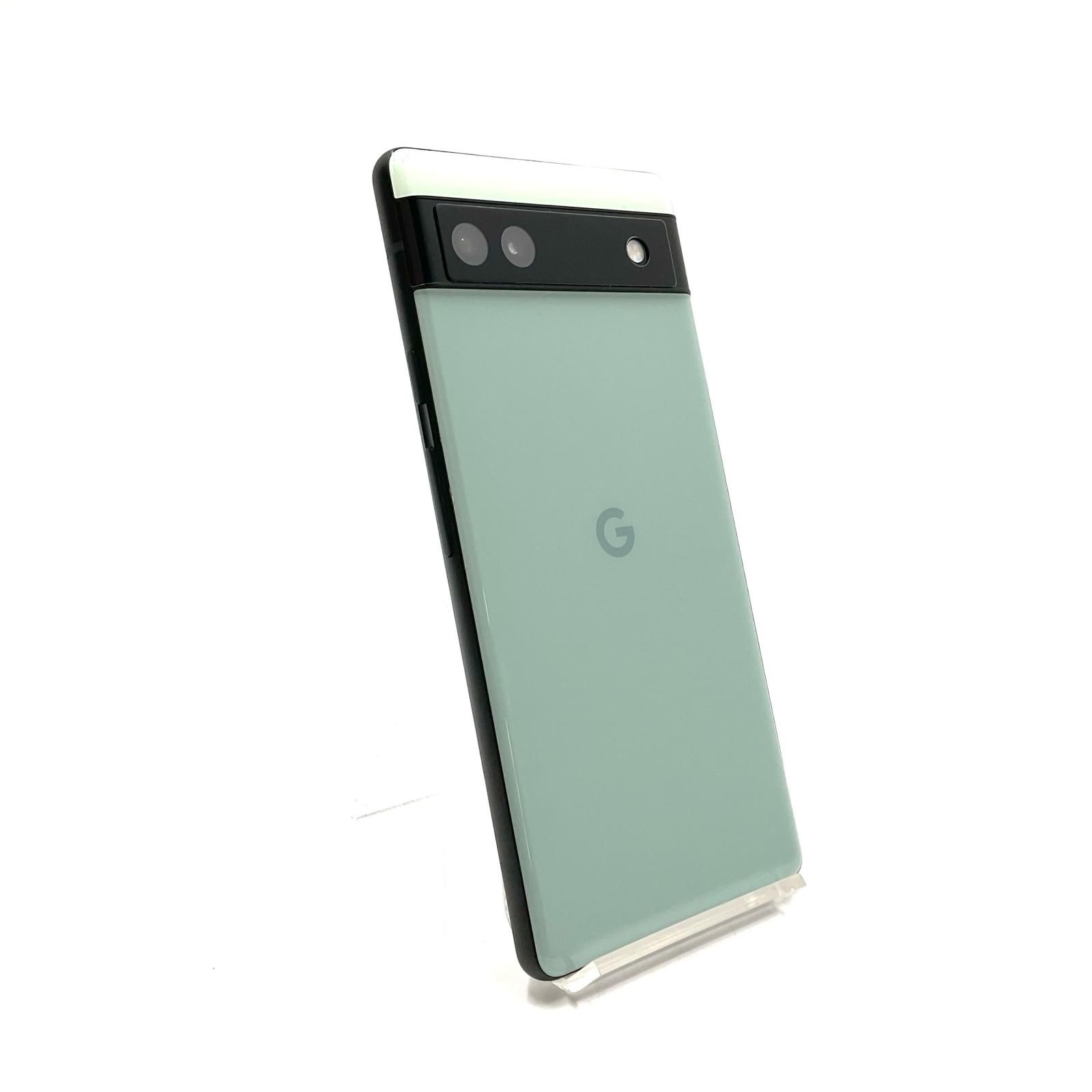Google Pixel 6a 128GB Sage Softbank GB17L 白ロム 動作確認済【全額