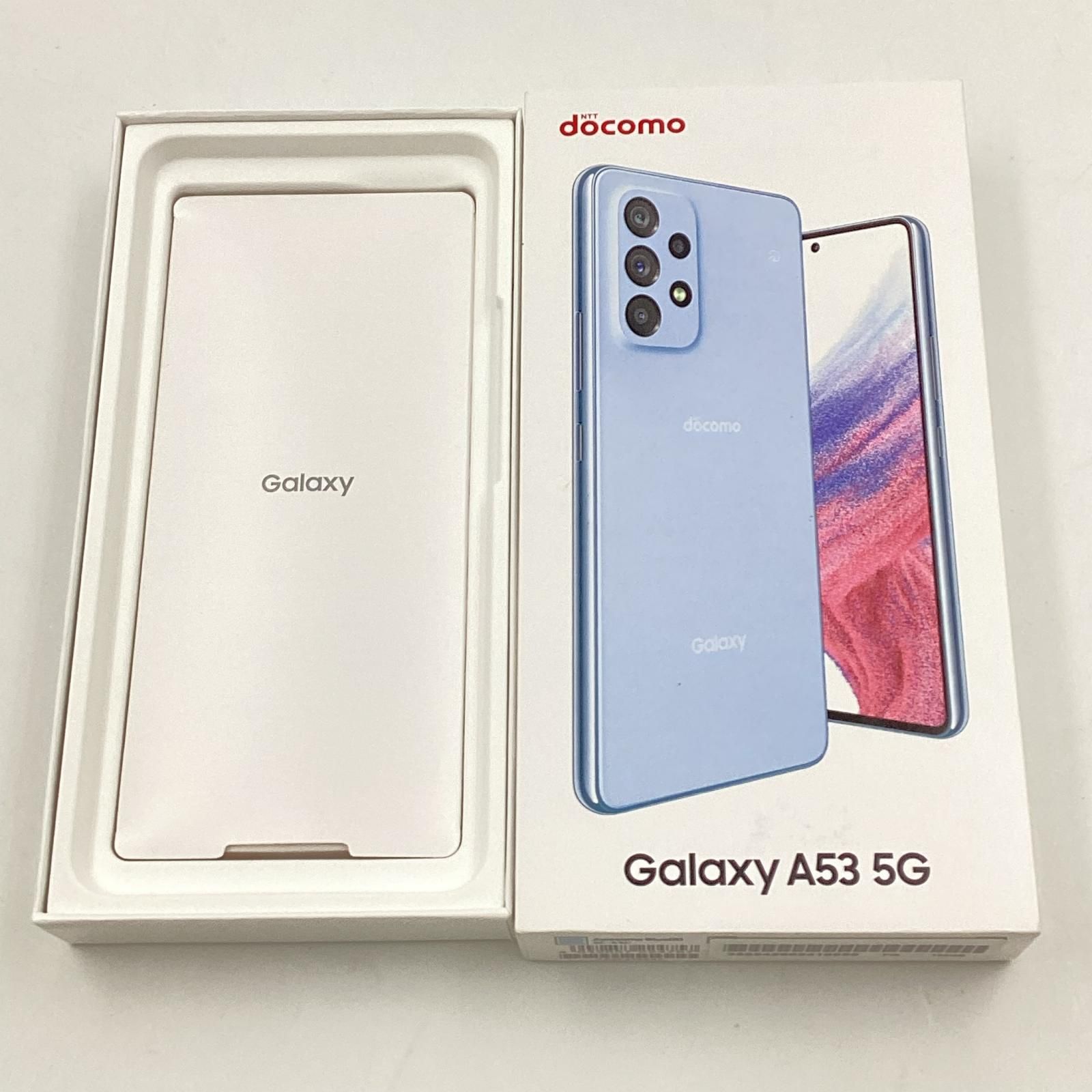 SAMSUNG Galaxy A53 5G 128GB オーサムブルー docomo SC-53C 白ロム