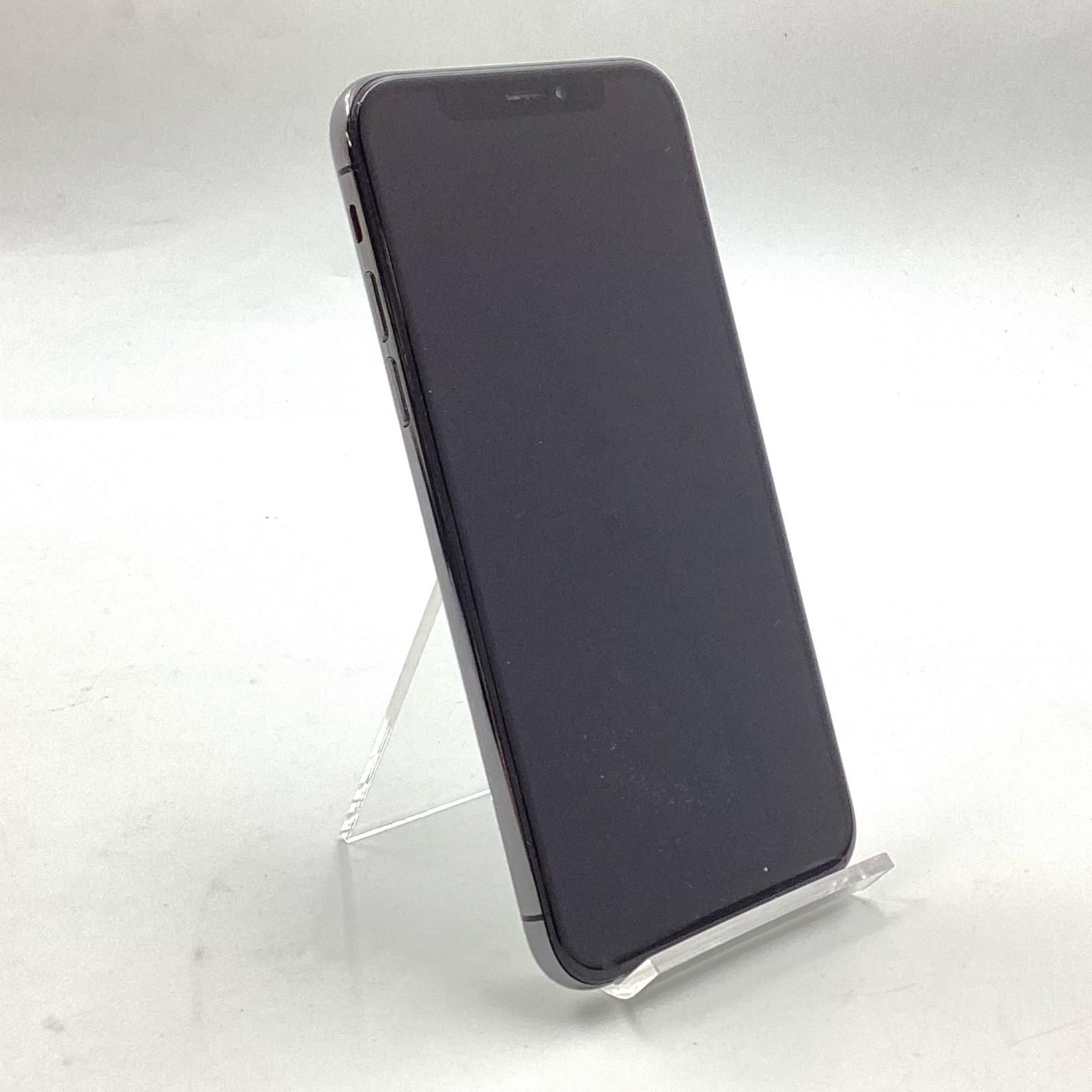 iPhone XS 256GB スペースグレイ SIMフリー 白ロム【難有】 75%【最速