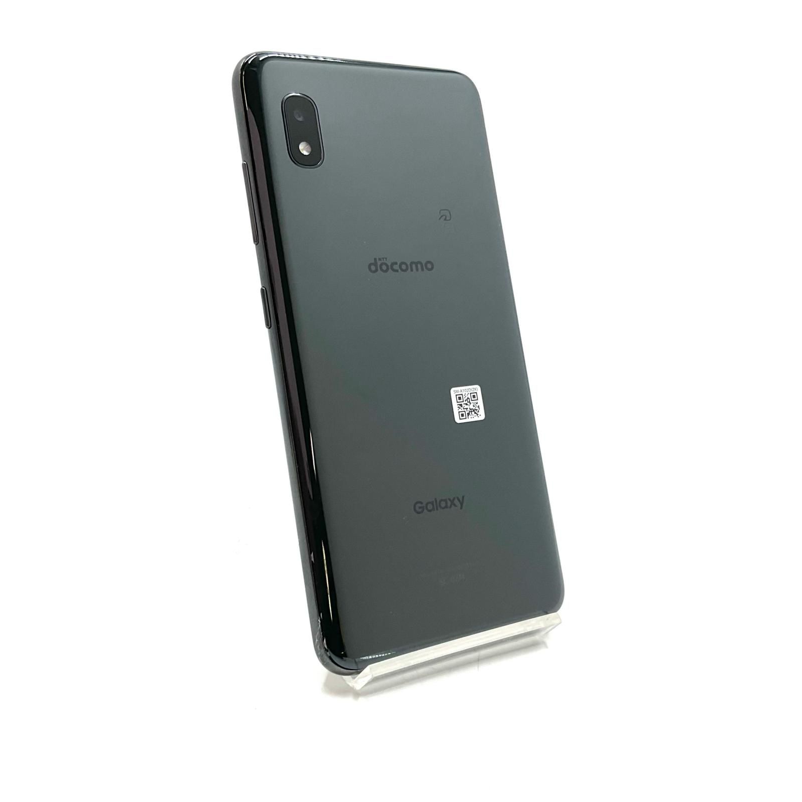 SAMSUNG Galaxy A20 32GB ブラック docomo SC-02M 白ロム【難有