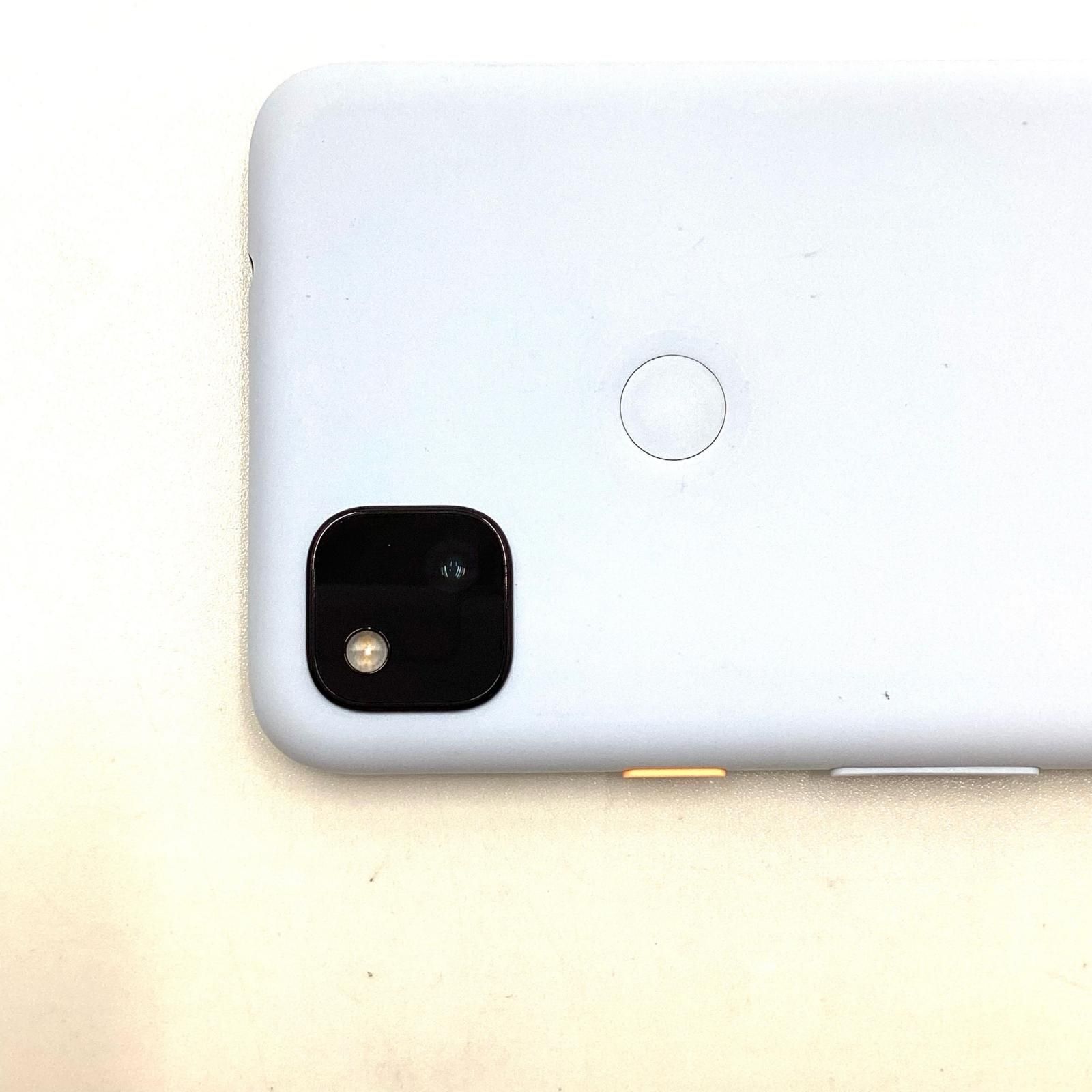 Google Pixel 4a 128GB Barely Blue Softbank GO25M 白ロム 動作確認済