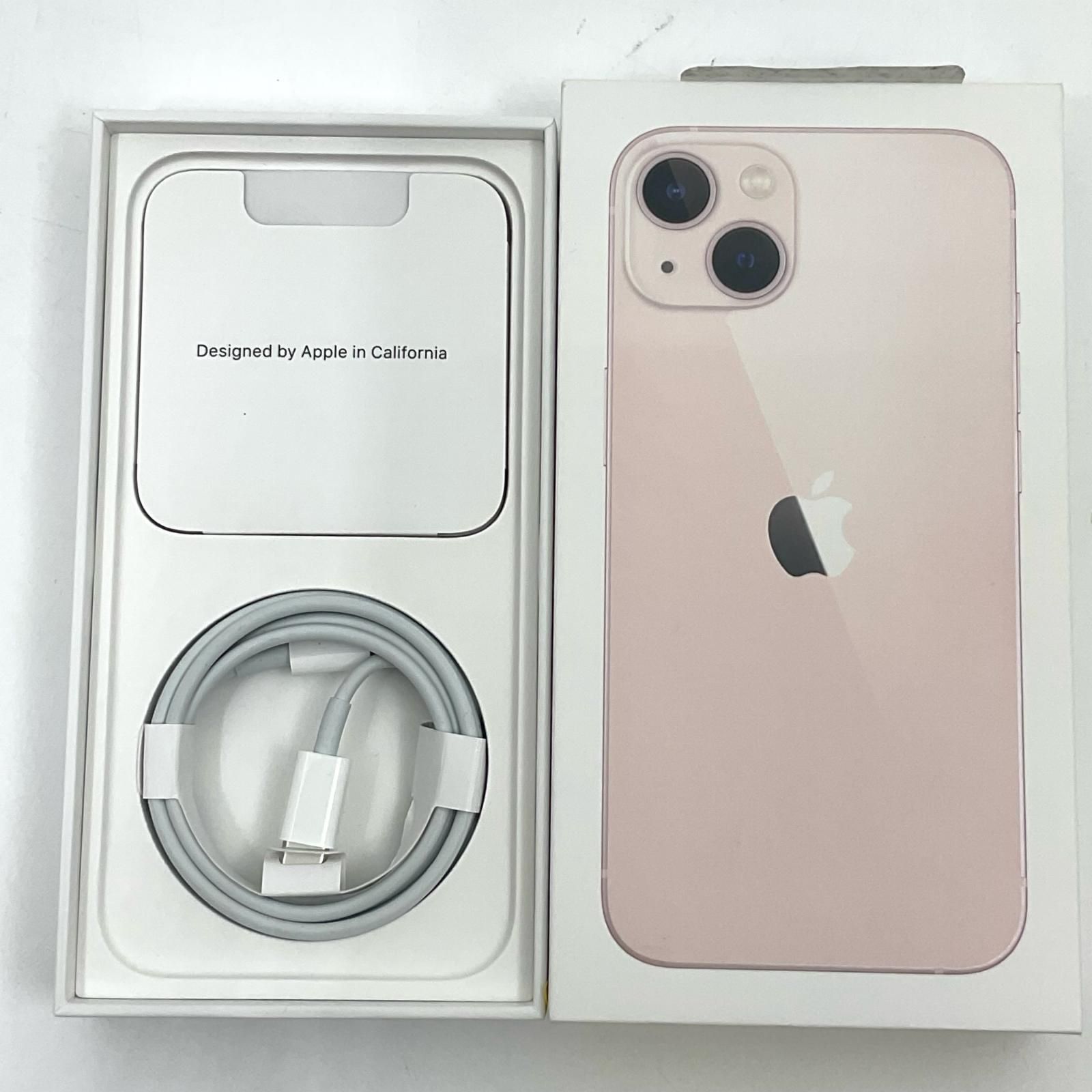 iPhone 13ピンク 本体128GB⭐︎美品⭐︎付属品ありバッテリー89% iPhone 13 ピンク 128GB 付属品完備 バッテリー89%の超美品！ Apple