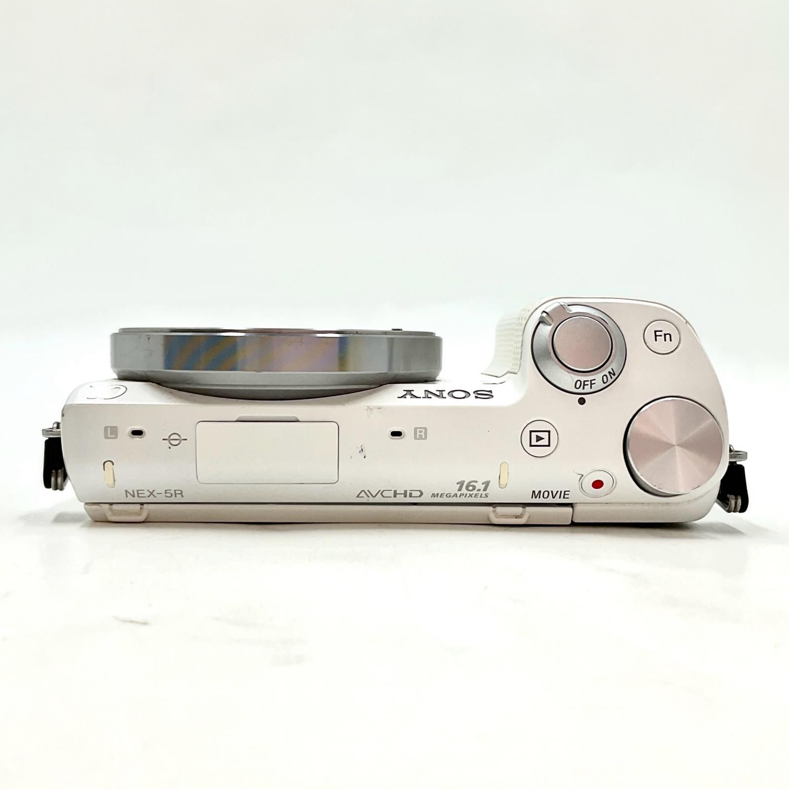 全額返金保証】【最速発送】Sony デジタル一眼 α NEX-5R [ホワイト