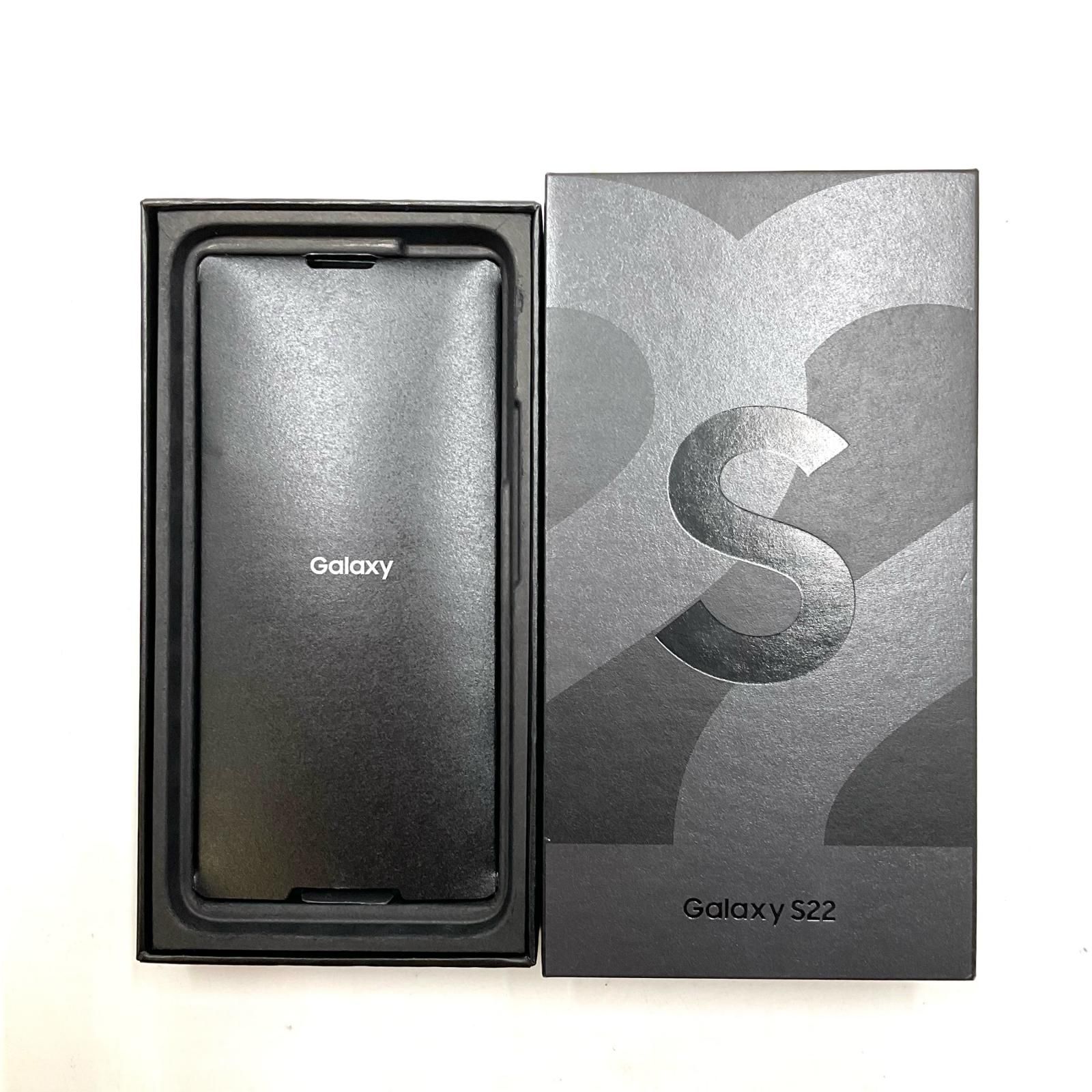 SAMSUNG Galaxy S22 256GB ファントムブラック au SIMフリー SCG13 美