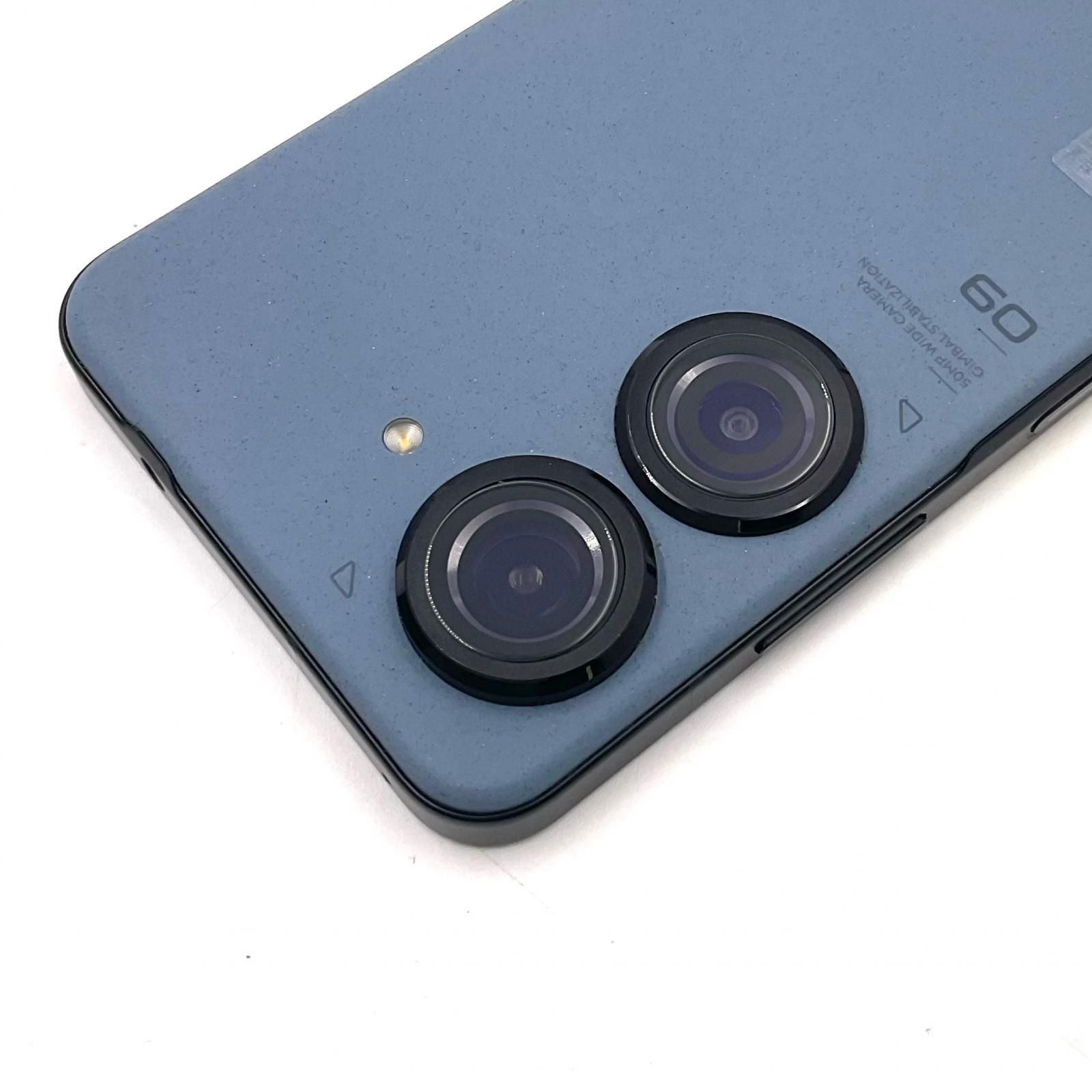 中古】【SIMフリー】〇Zenfone9 AI2202 128GB スターリーブルー