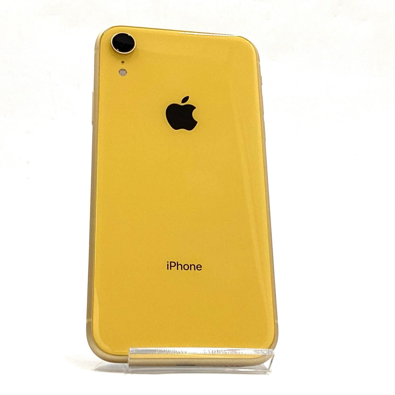iPhone XR 64GB イエロー au 白ロム 78%【最速発送】【難有】 - メルカリ
