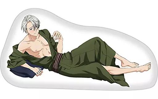 クッション 抱き枕 本体 キャラクター ヴィクトル ニキフォロフ 人をダメにするシリーズ～クッション～ ユーリ!!! on ICE