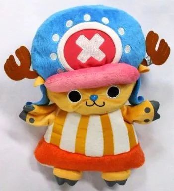 ワンピース チョッパー&カルー ぬいぐるみ パペット バンダイ 中古】ぬいぐるみ チョッパー(ノーマル) ハンドパペットマスコット