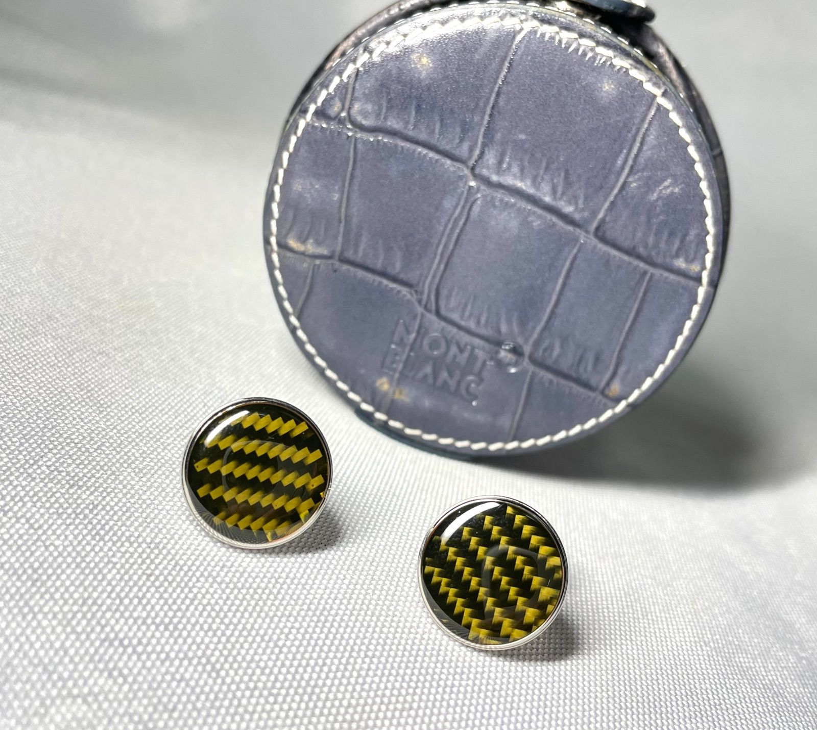 美品 希少 MONTBLANC モンブラン ブラック&イエローグラデーション