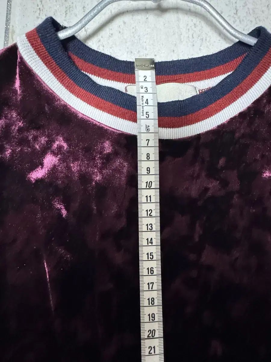 THE ILMA ツアーベルベット フ ONE PIECE size バーガンディ