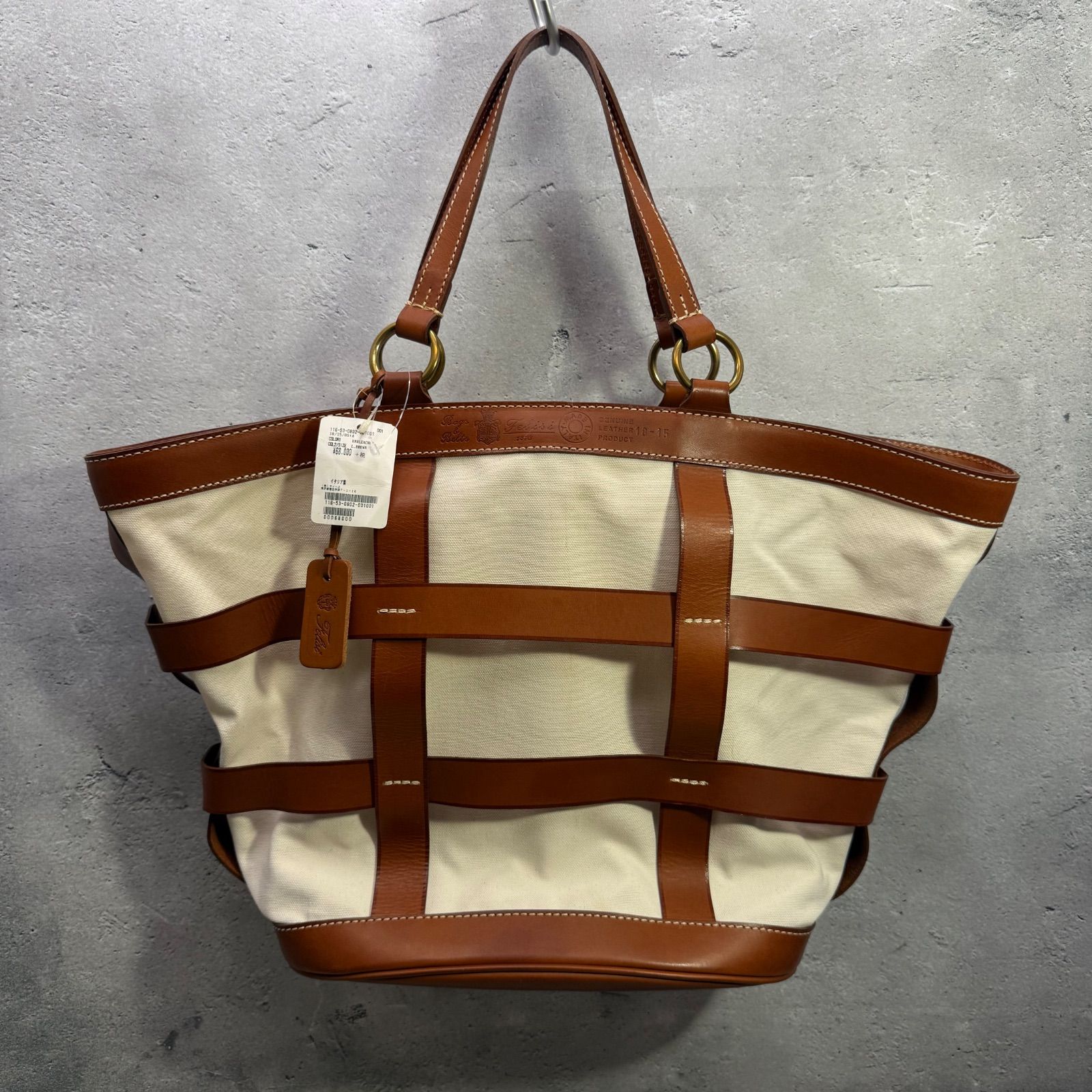 【美品】Felisi フェリージ バゲッタレザートートバッグ 2way Felisi（フェリージ） 最大51% 1/13限定 限定品｜フェリージ トート