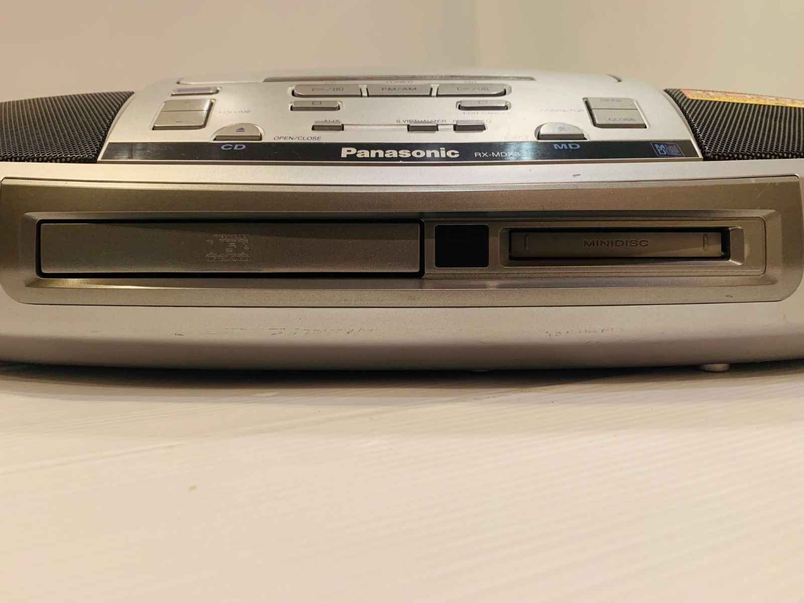 動作確認済み】Panasonic パーソナルMDシステム RX-MDX3 - メルカリ