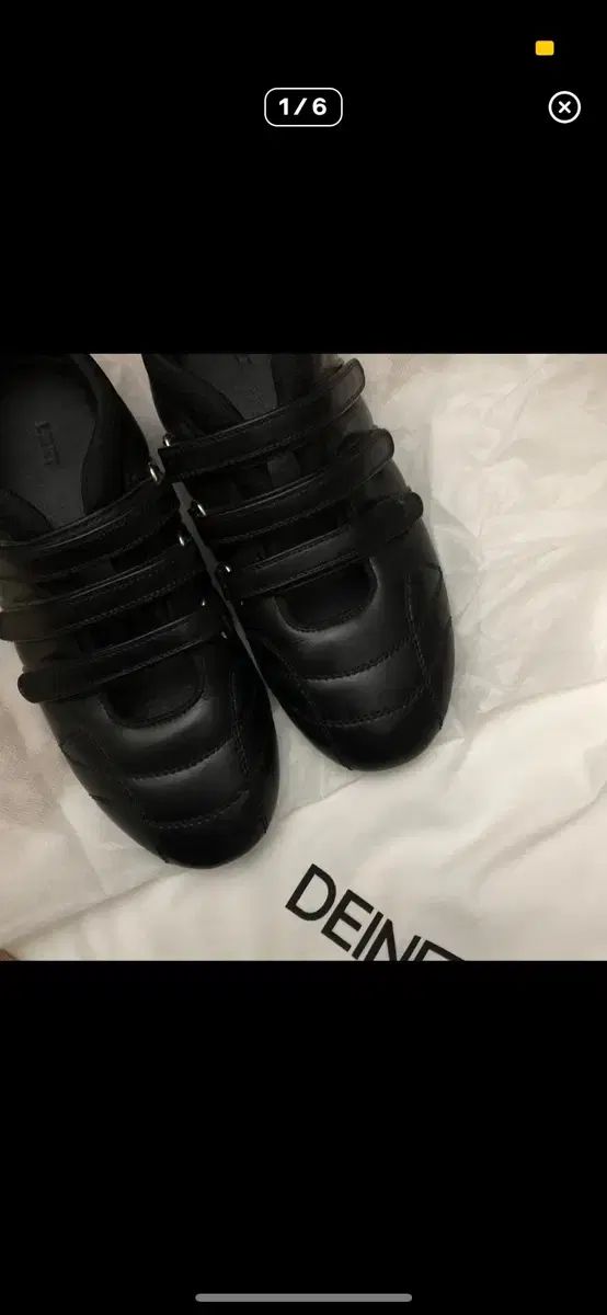 ダイニット deinet mozzi shoes in black
