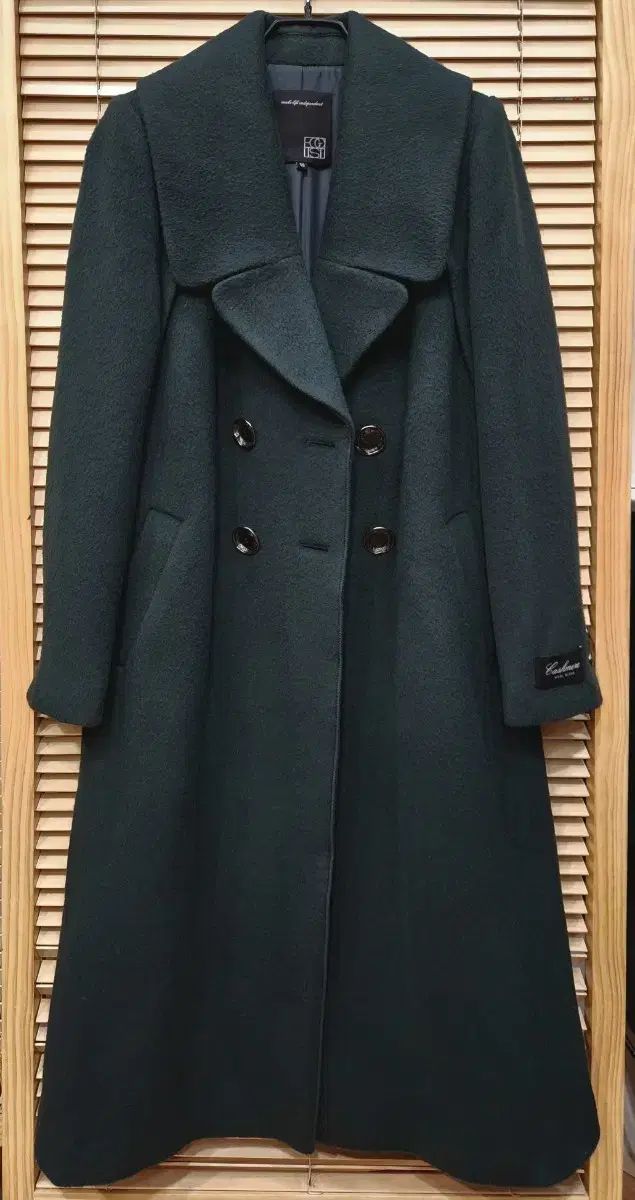 エゴイスト ビック襟 ダブル コート 55