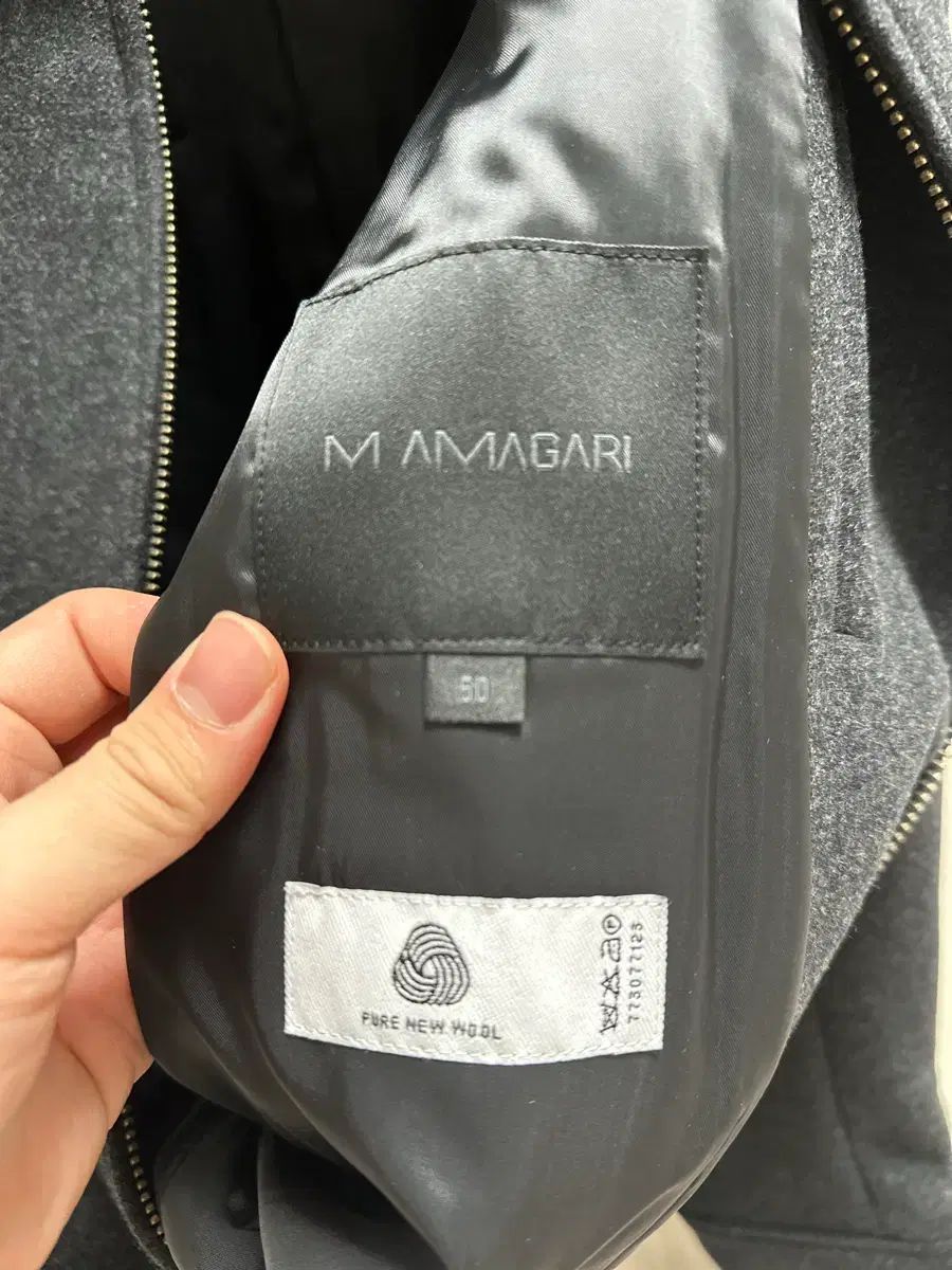 MAMAGARI Port Bae グレー テーラードジャケット ジャケット アウター メンズ