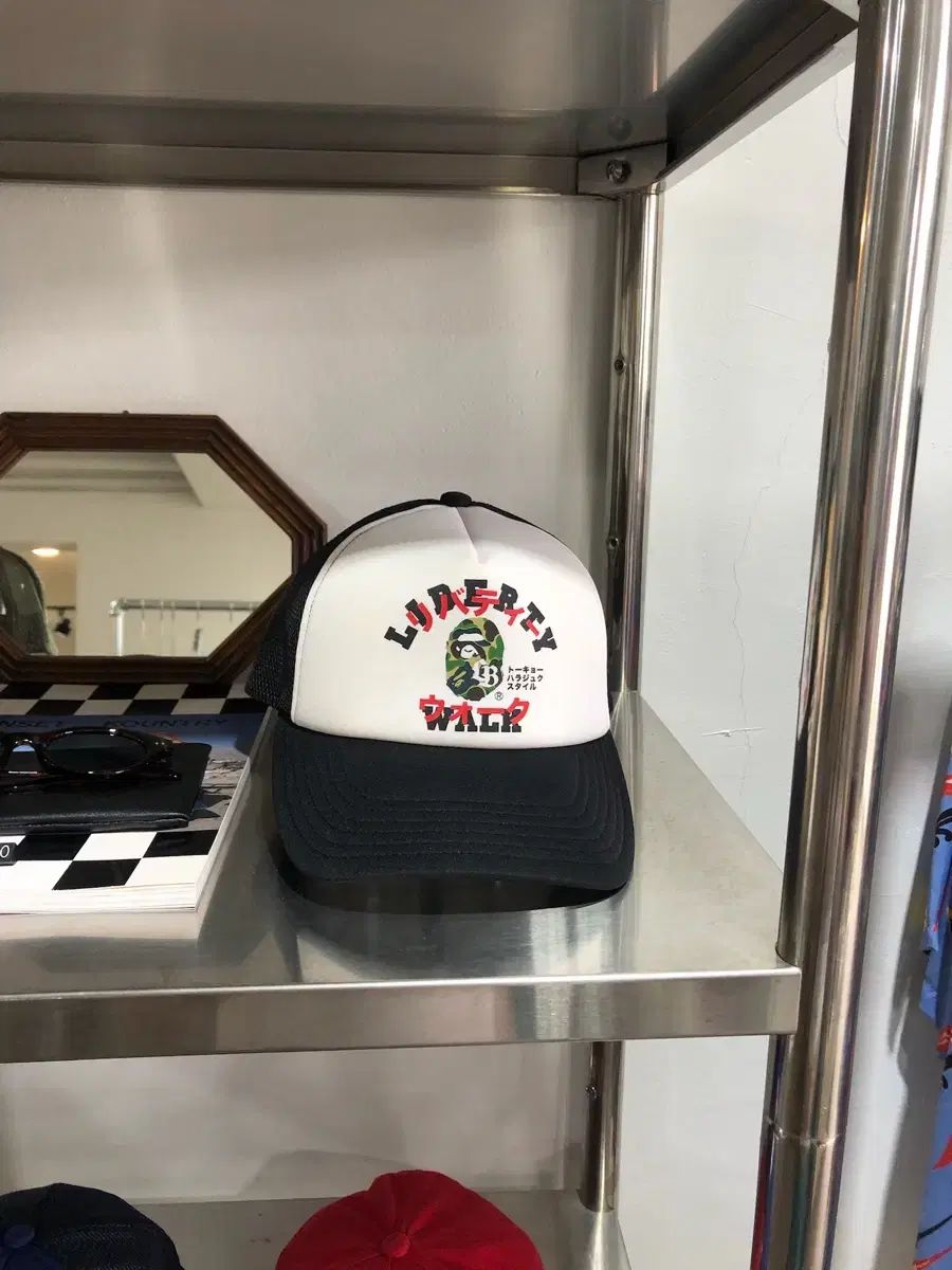 BAPE X LBWK メッシュキャップ 帽子