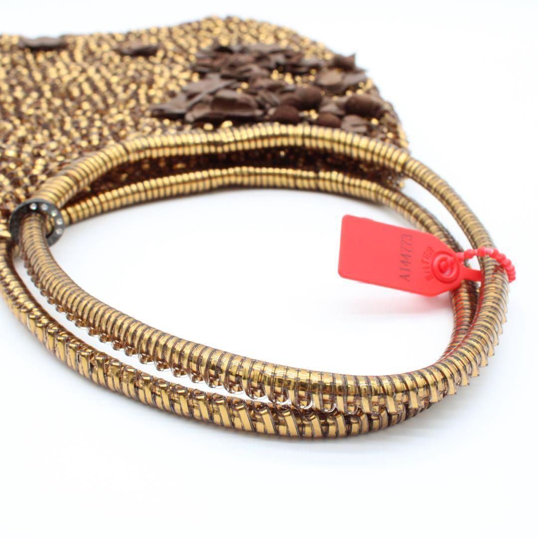 極美品】アンテプリマ フラワーモチーフ ワイヤーバッグ ハンドバッグ