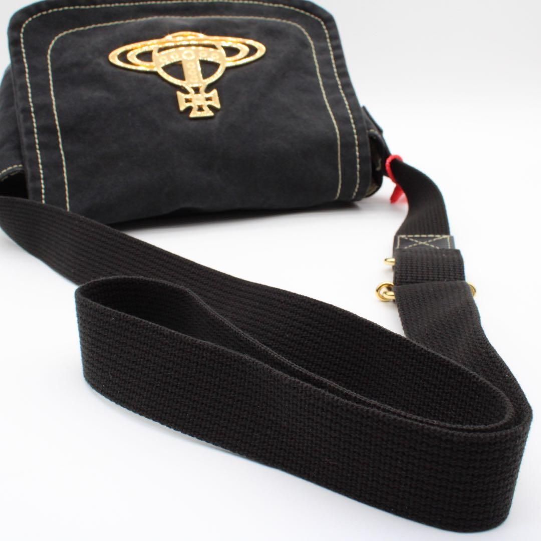 美品】Vivienne Westwood フラップ デニム ショルダーバッグ - メルカリ